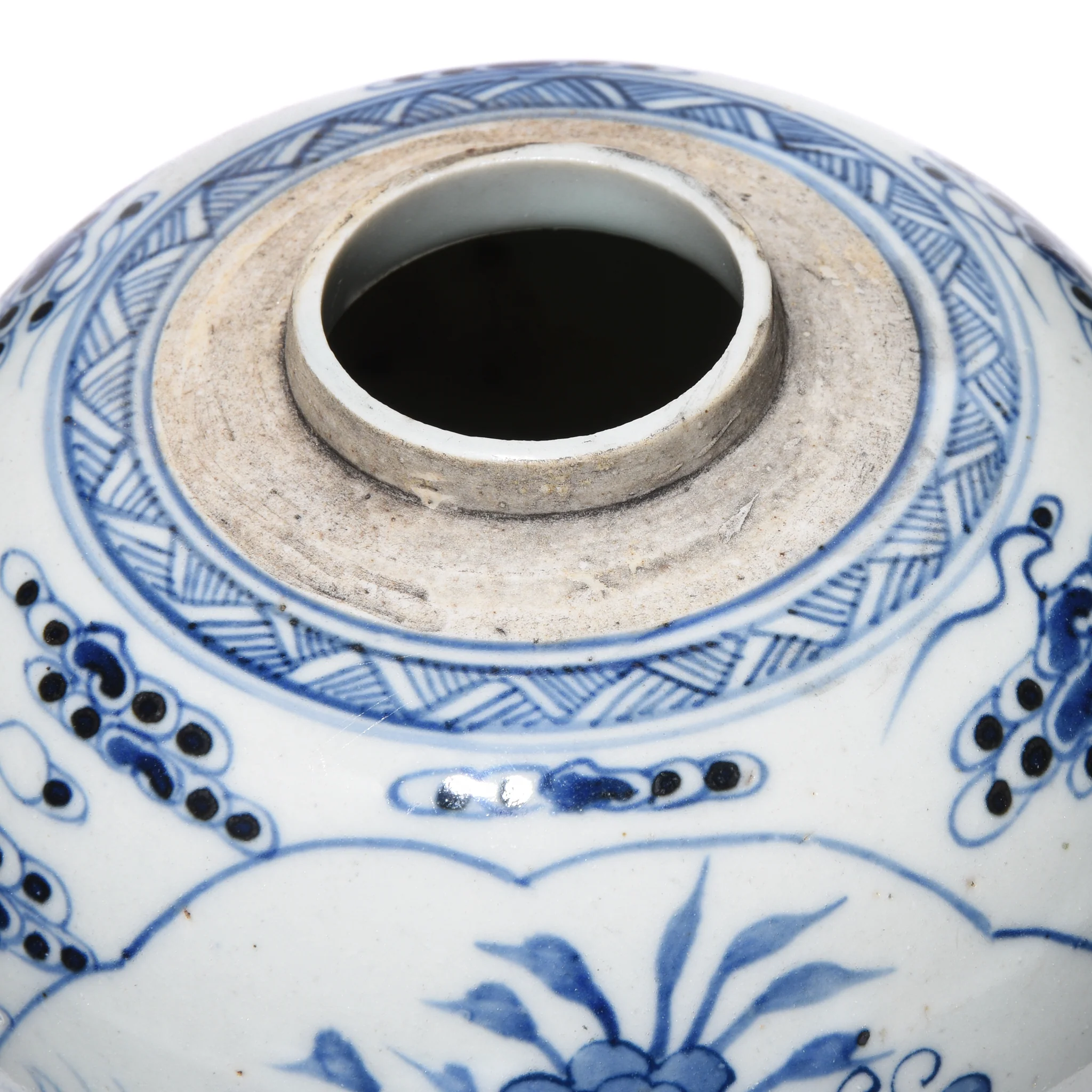 Blue & White Porcelain Ginger Jar - Scholarly Objects - Image 3