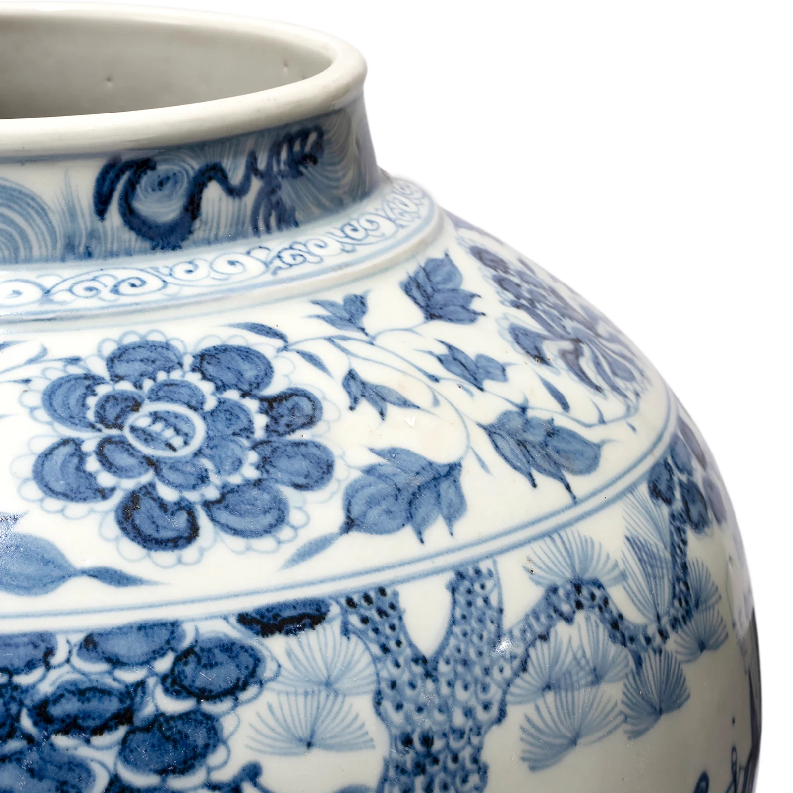 Blue & White Porcelain Baluster Jar - Story of Guiguzi - Image 7