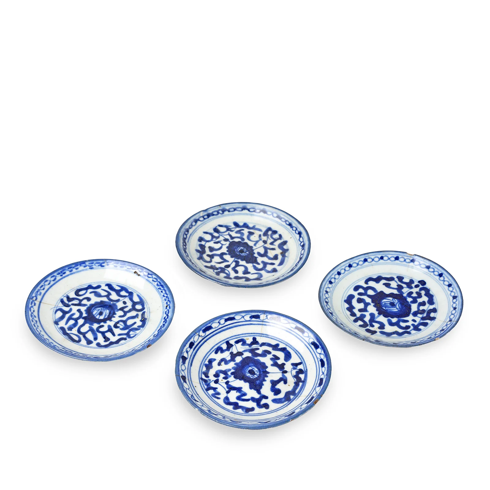 Blue & White Porcelain Plate - Republic Era - Image 2