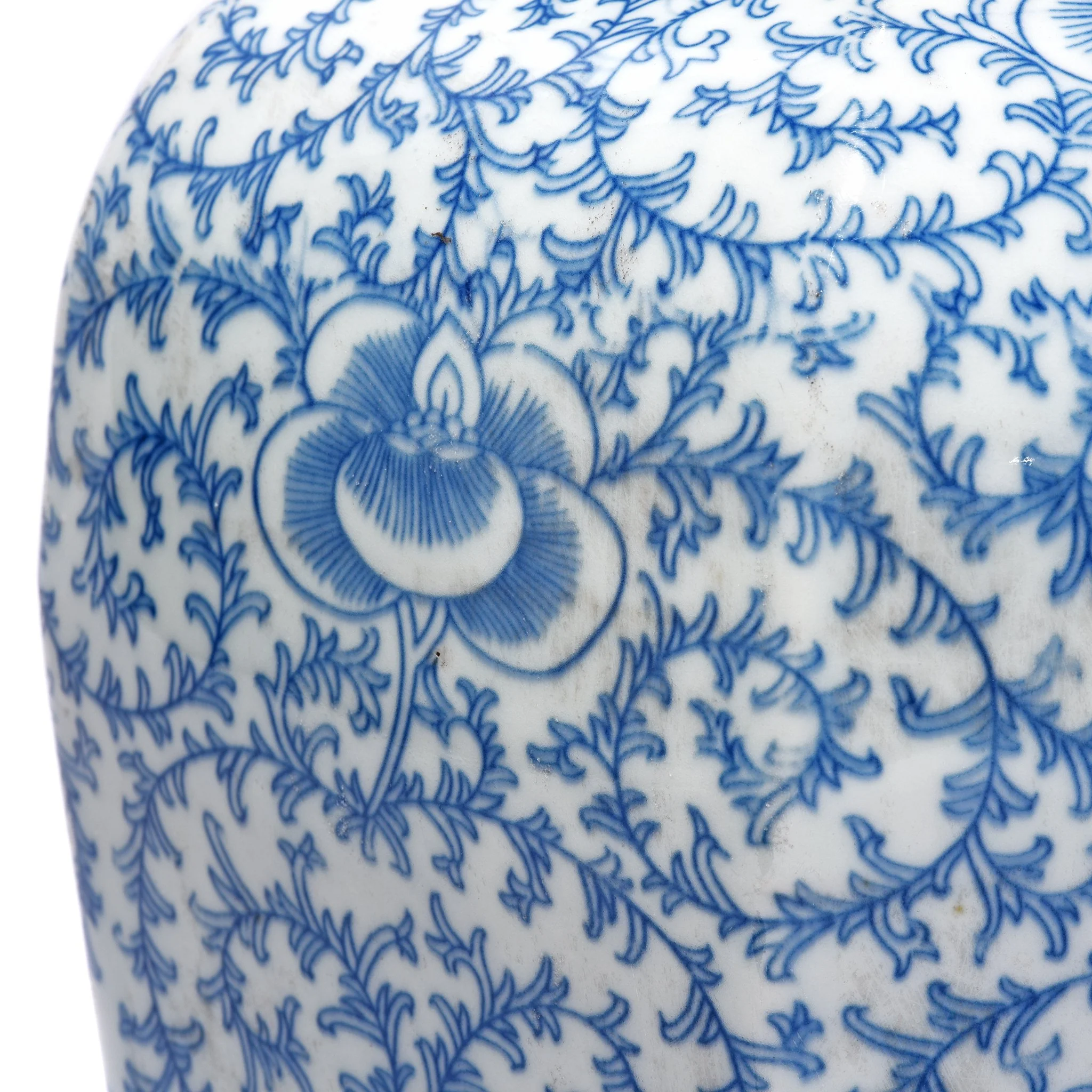 Blue & White Porcelain Tea Caddy - Double Happiness Design - Image 3