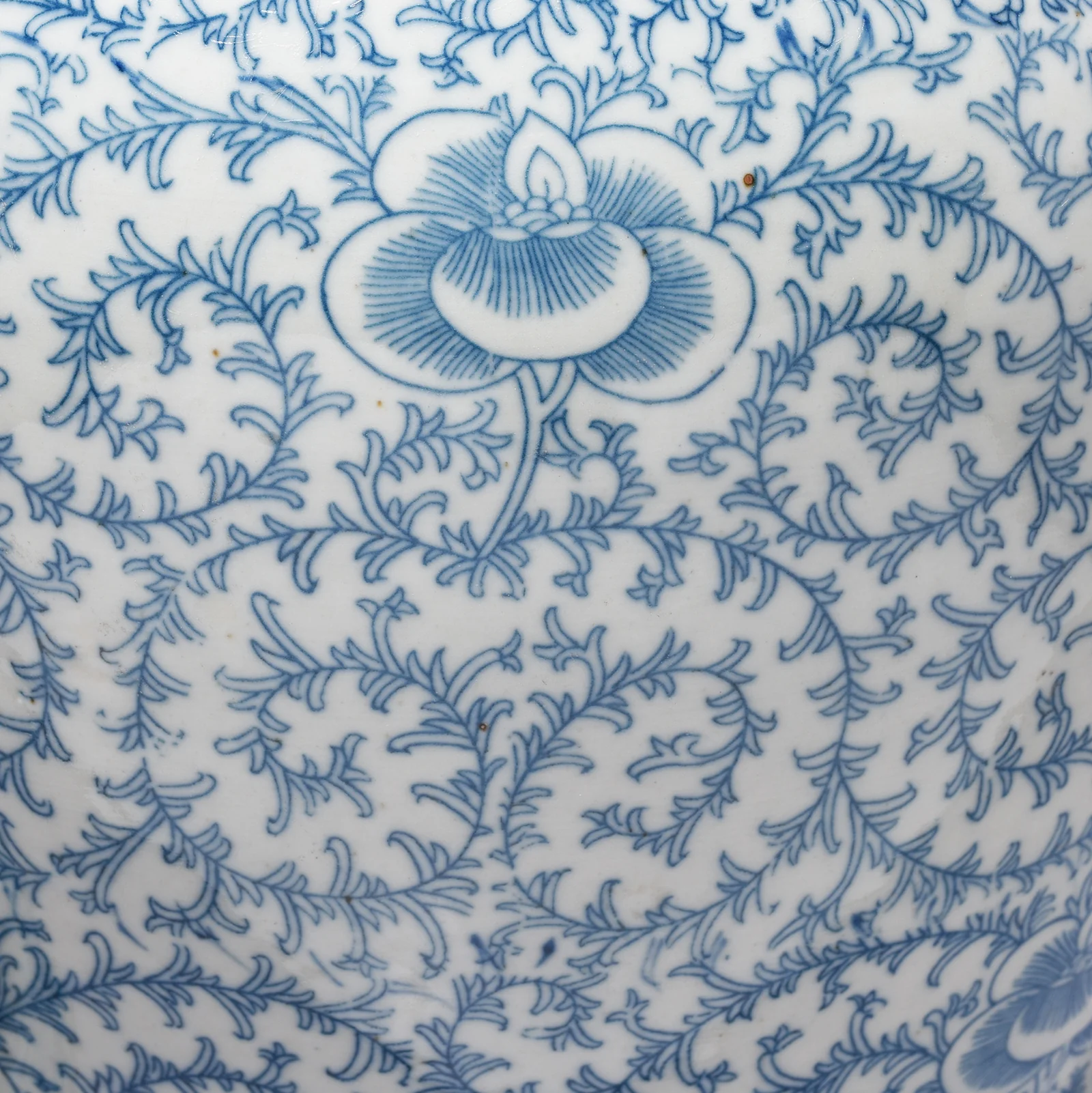 Blue & White Porcelain Temple Jar - Double Happiness Design - Image 3