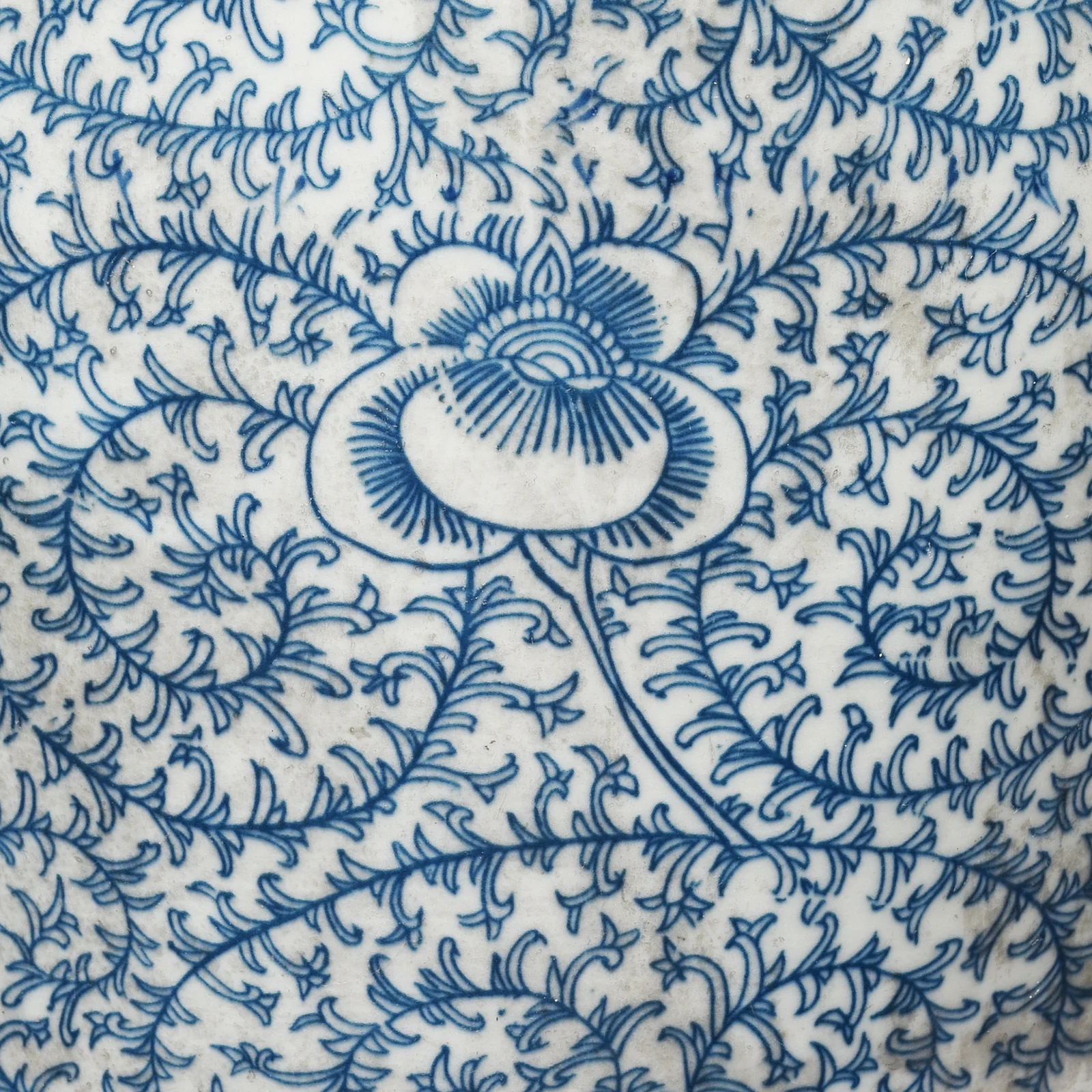 Blue & White Porcelain Tall Ginger Jar - Double Happiness - Image 6