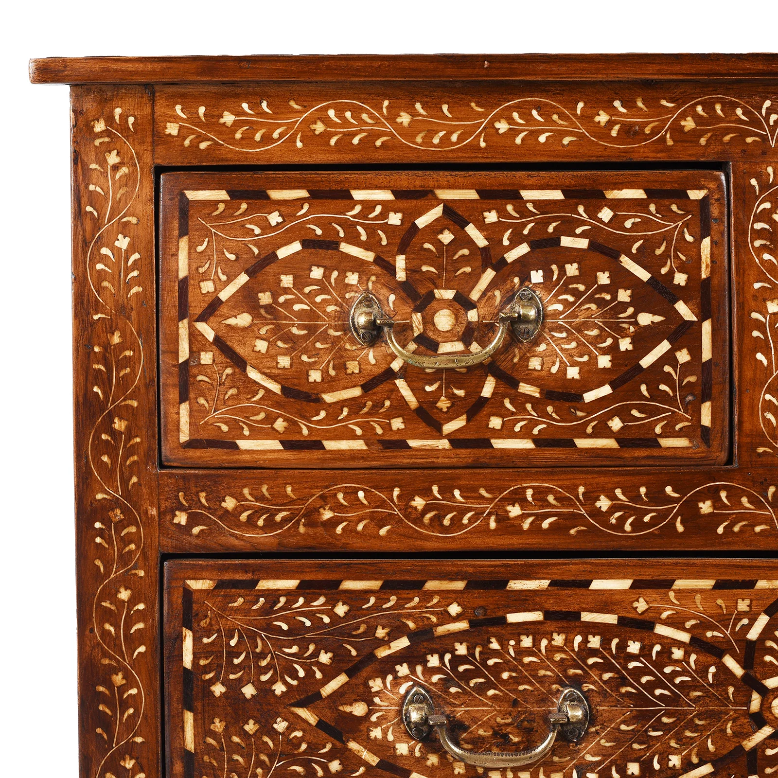 Bone Inlay Chest Of Drawers - Ca 1920 - Image 2