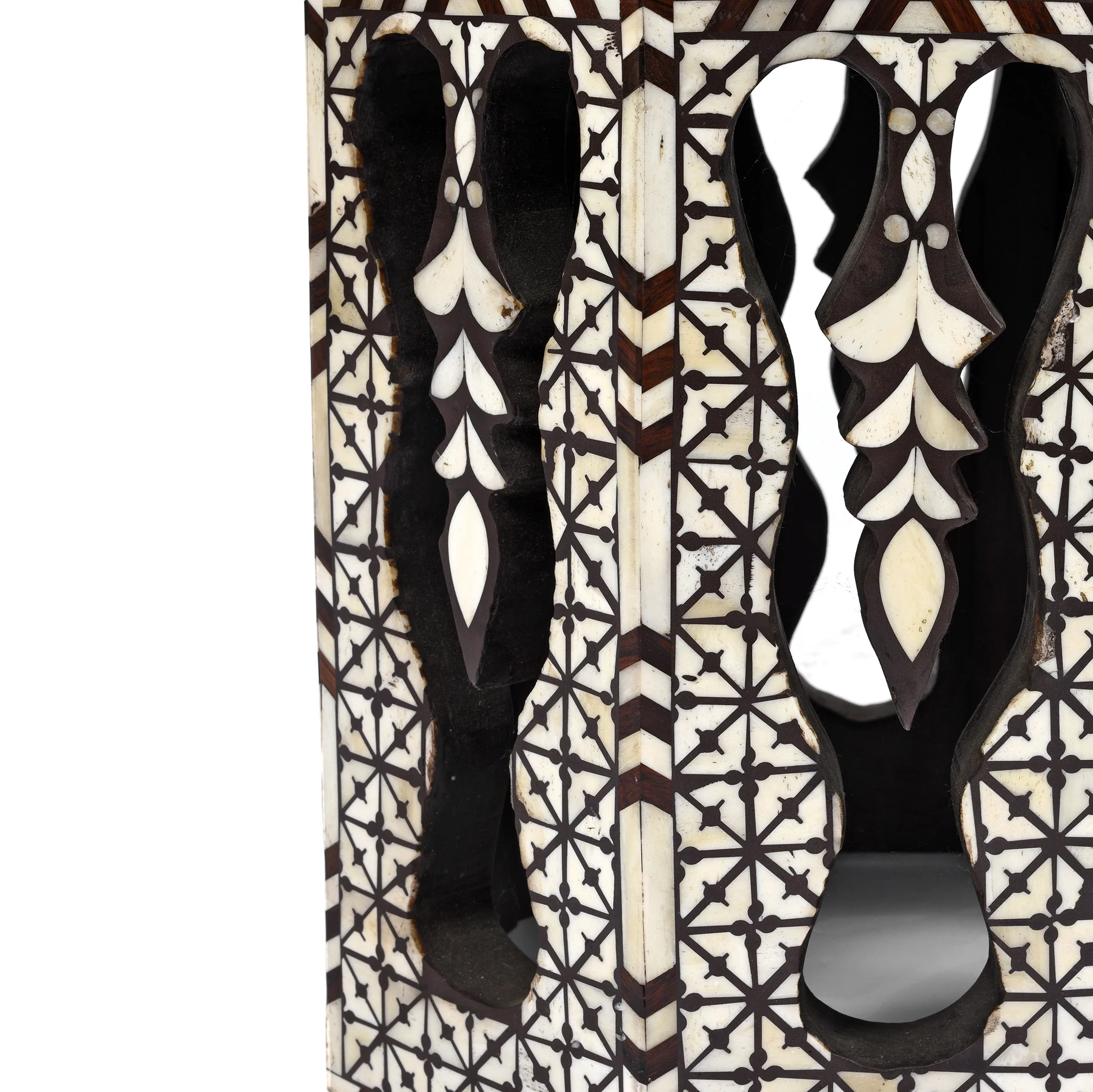 Bone Inlay Lamp Table - Image 6