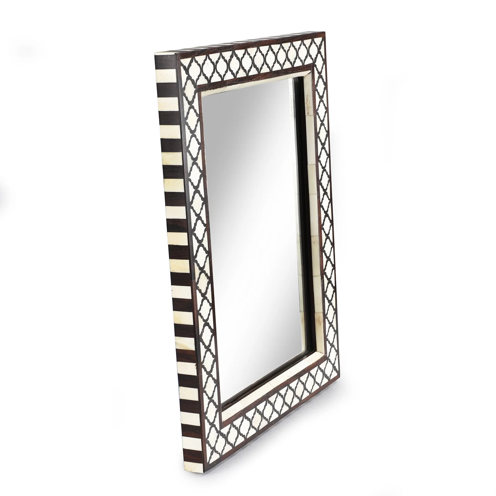Bone Inlay Mirror From Rajasthan - Image 7