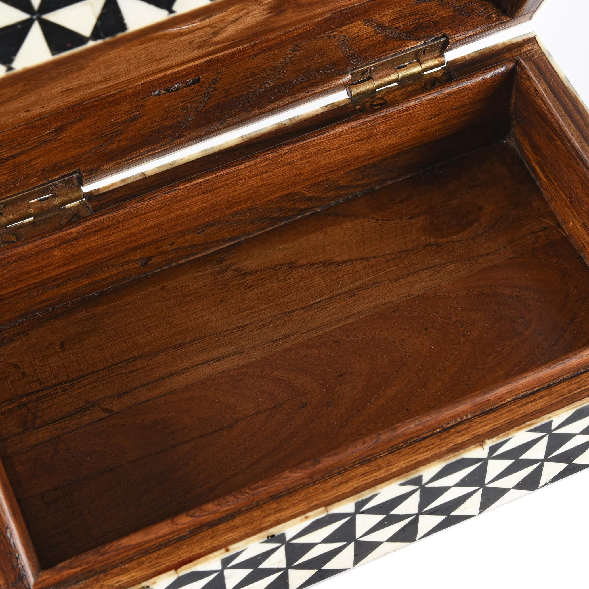 Bone & Resin Inlay Tissue Box From Rajasthan - Image 3