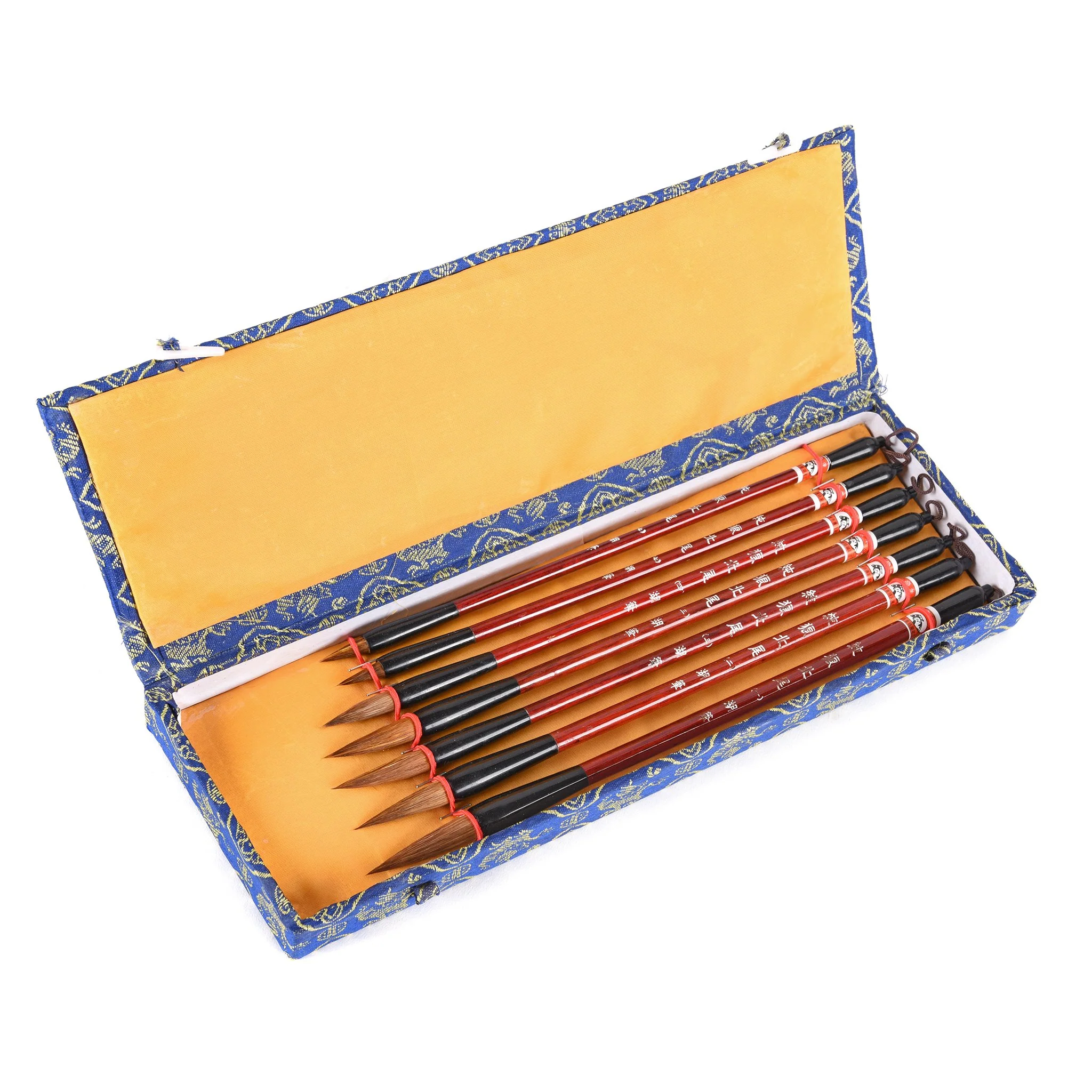 Boxed Set Of Calligraphy Brushes