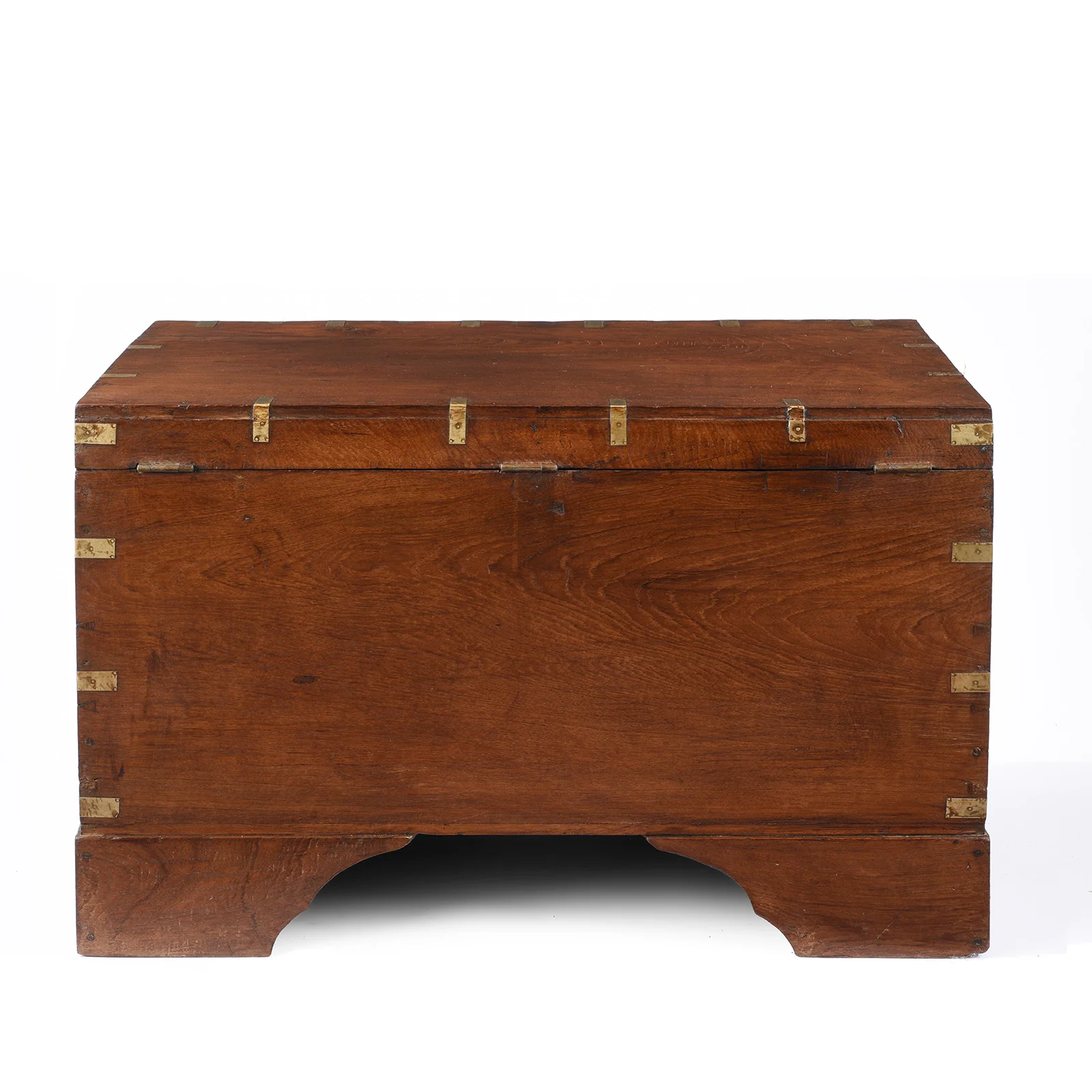 Brass Bound Burmese Military Chest - 19th Century - Image 11