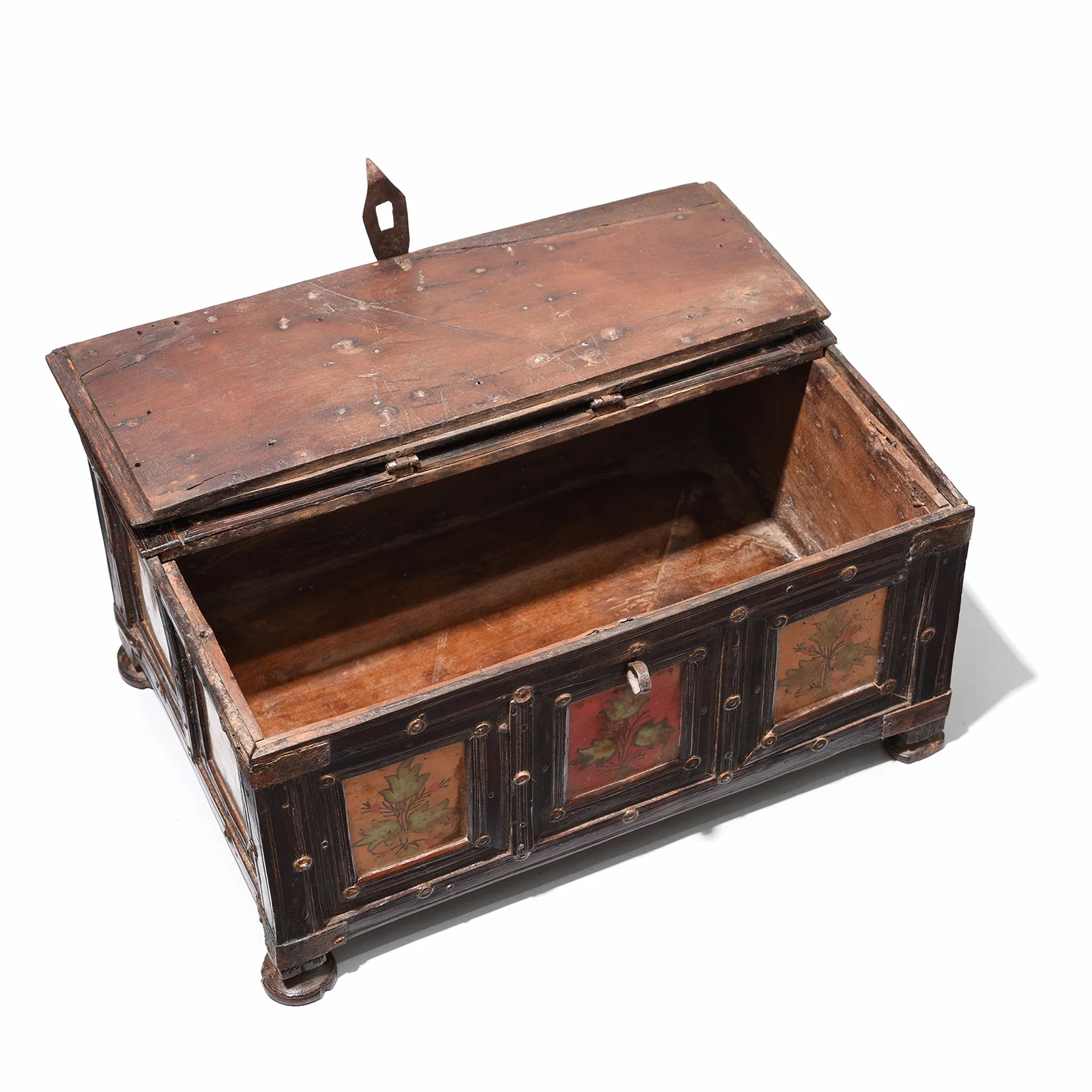Brass Bound Rosewood Box From Kutch - 19th Century - Image 5