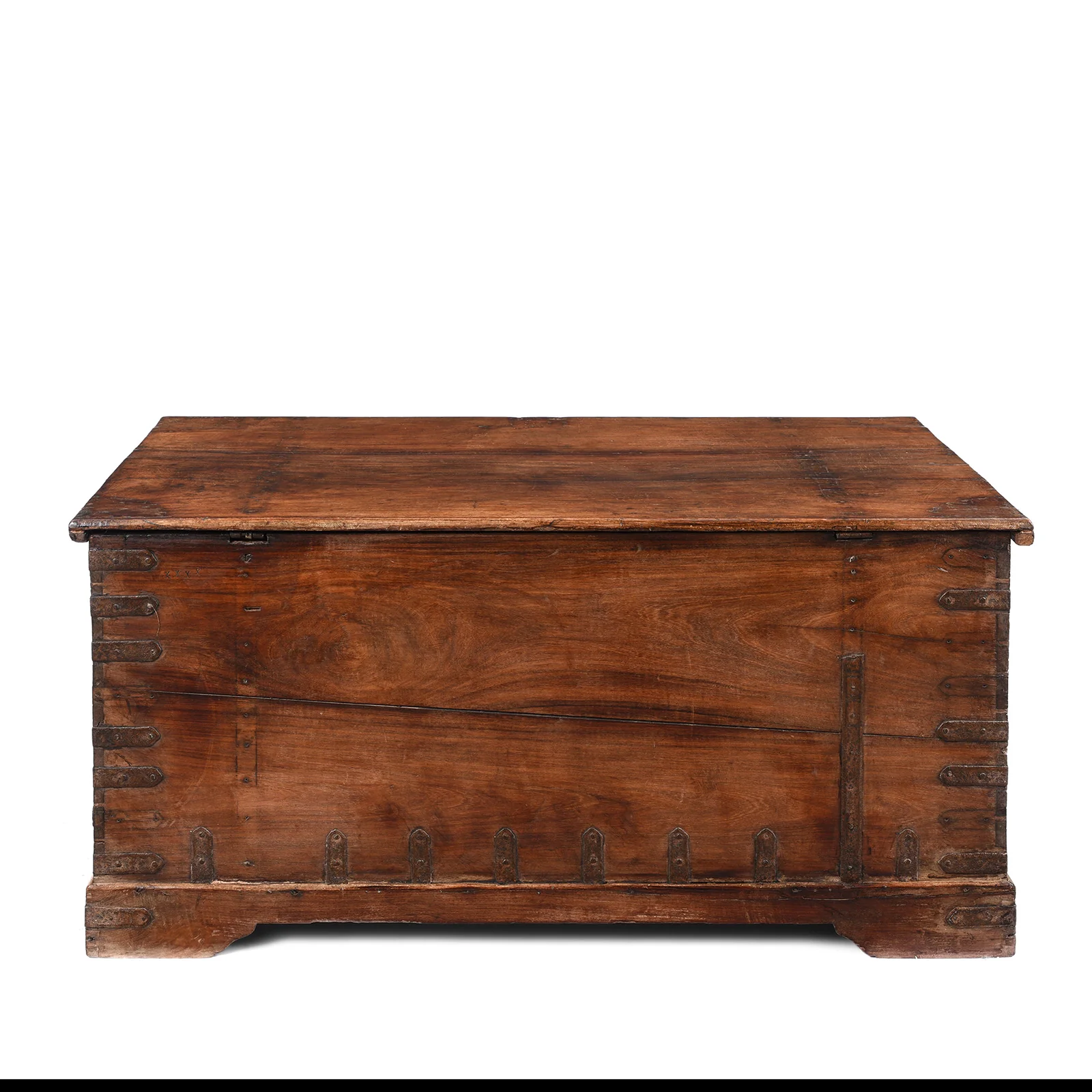 Brass Bound Rosewood Chest From Kutch - 18th Century - Image 11