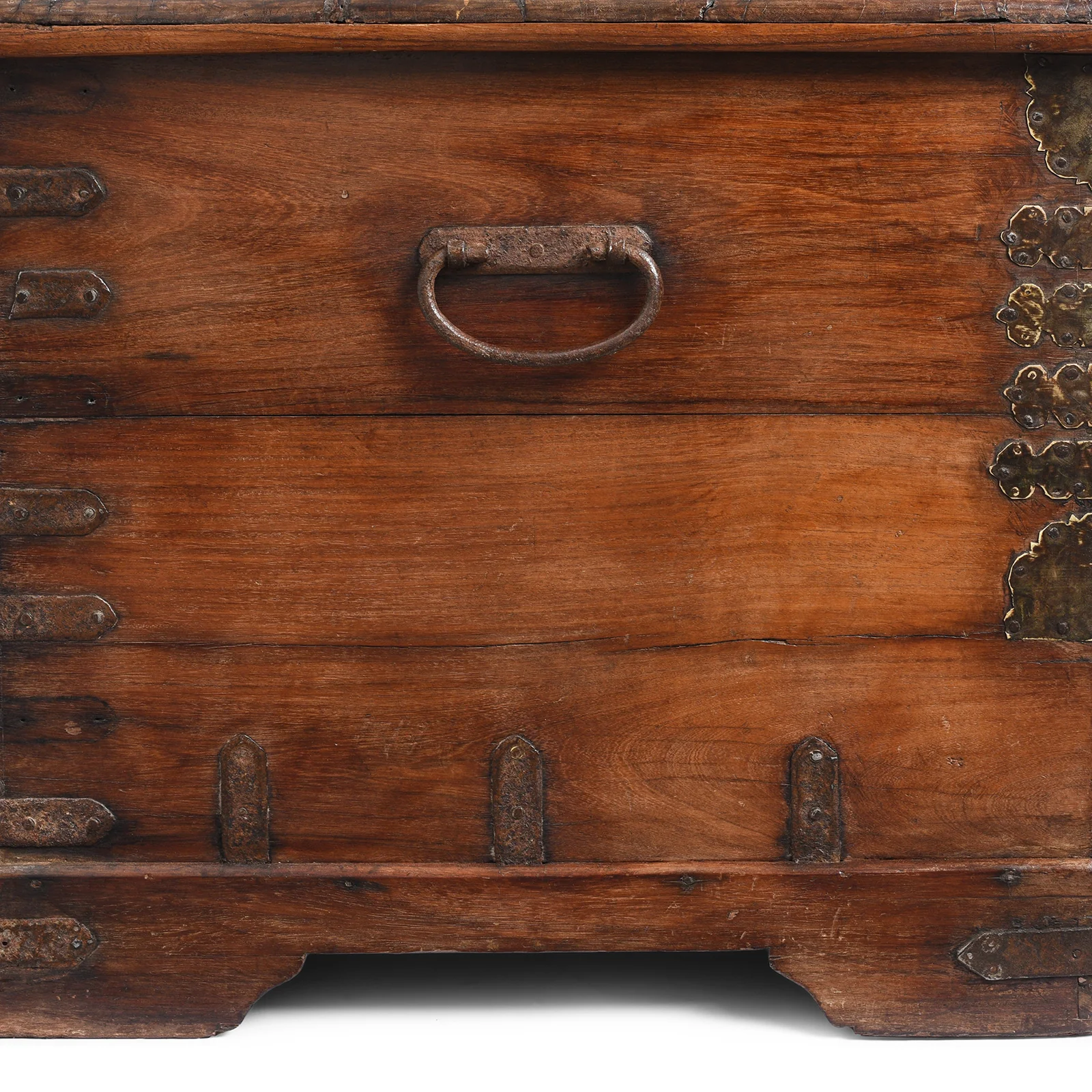 Brass Bound Rosewood Chest From Kutch - 18th Century - Image 8