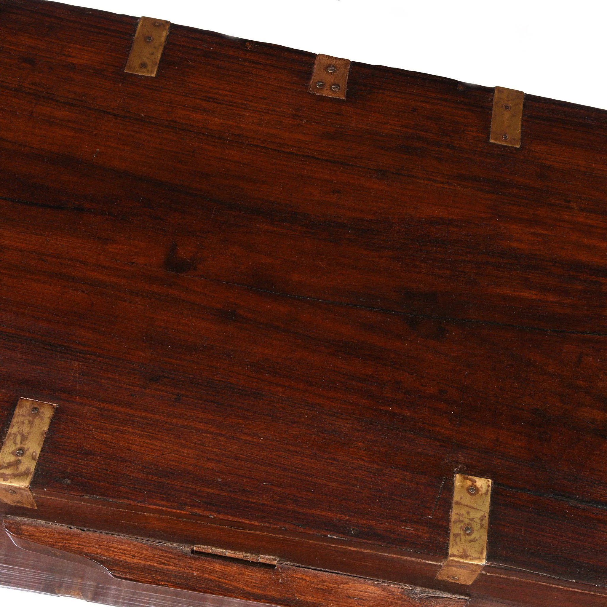 Brass Bound Rosewood Military Chest - 19thC - Image 3