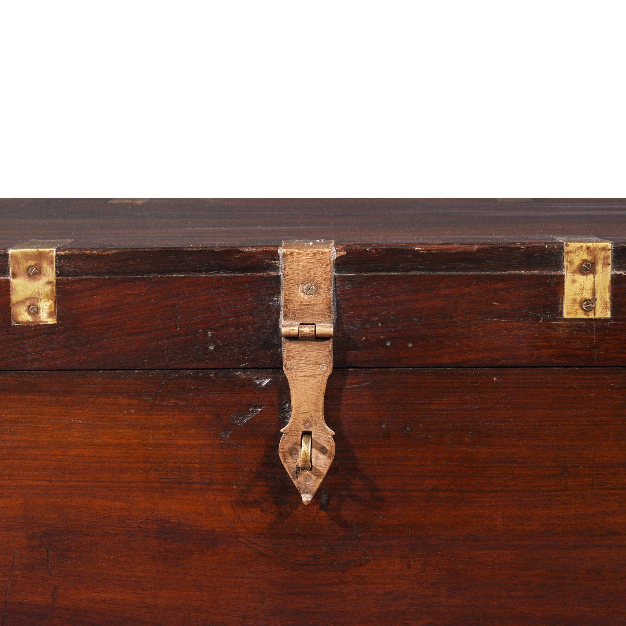 Brass Bound Rosewood Military Chest - 19thC - Image 5