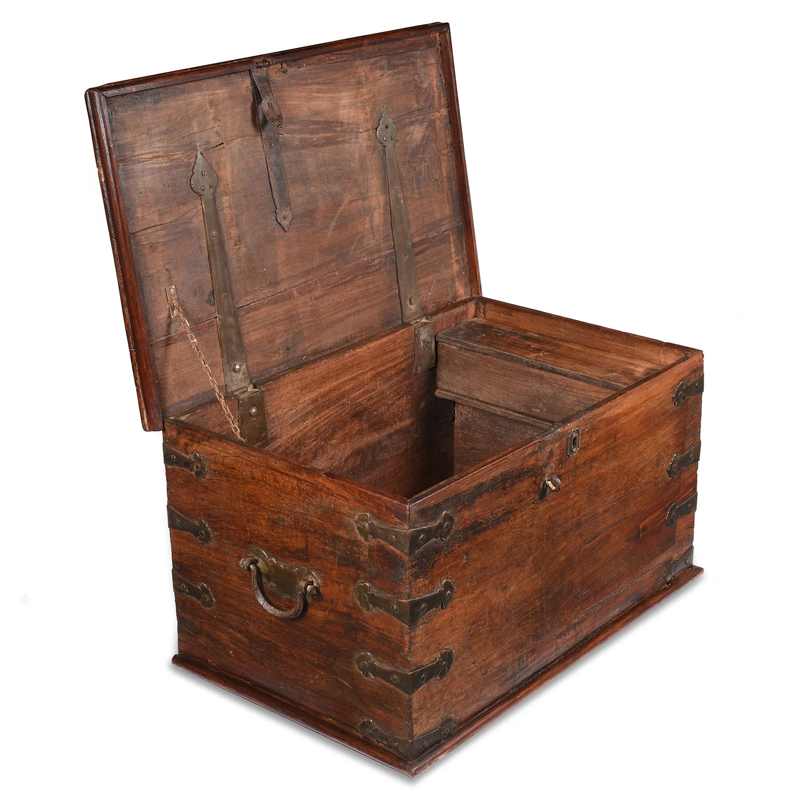 Brass Bound Jackfruit Chest From South India - 18th Century - Image 6