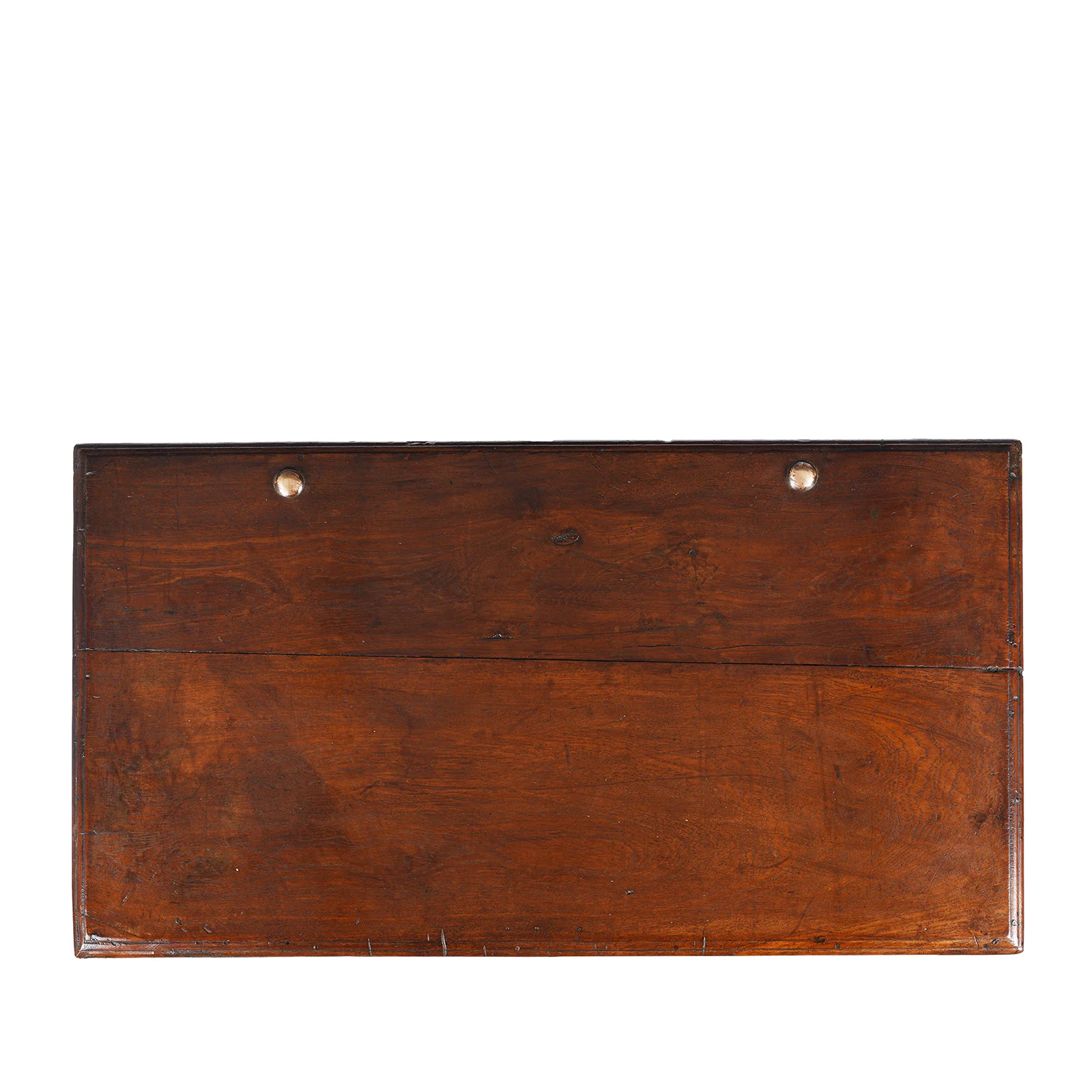 Brass Bound Indian Teak Chest - 18th Century - Image 4
