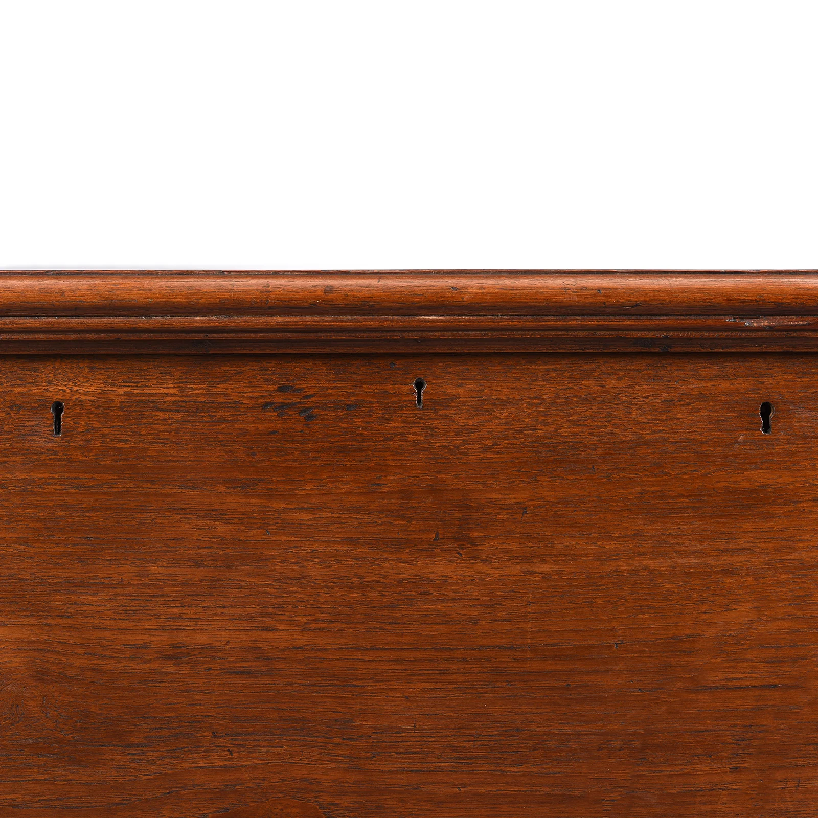 Brass Bound Teak Chest From Gujarat - 19th Century - Image 4
