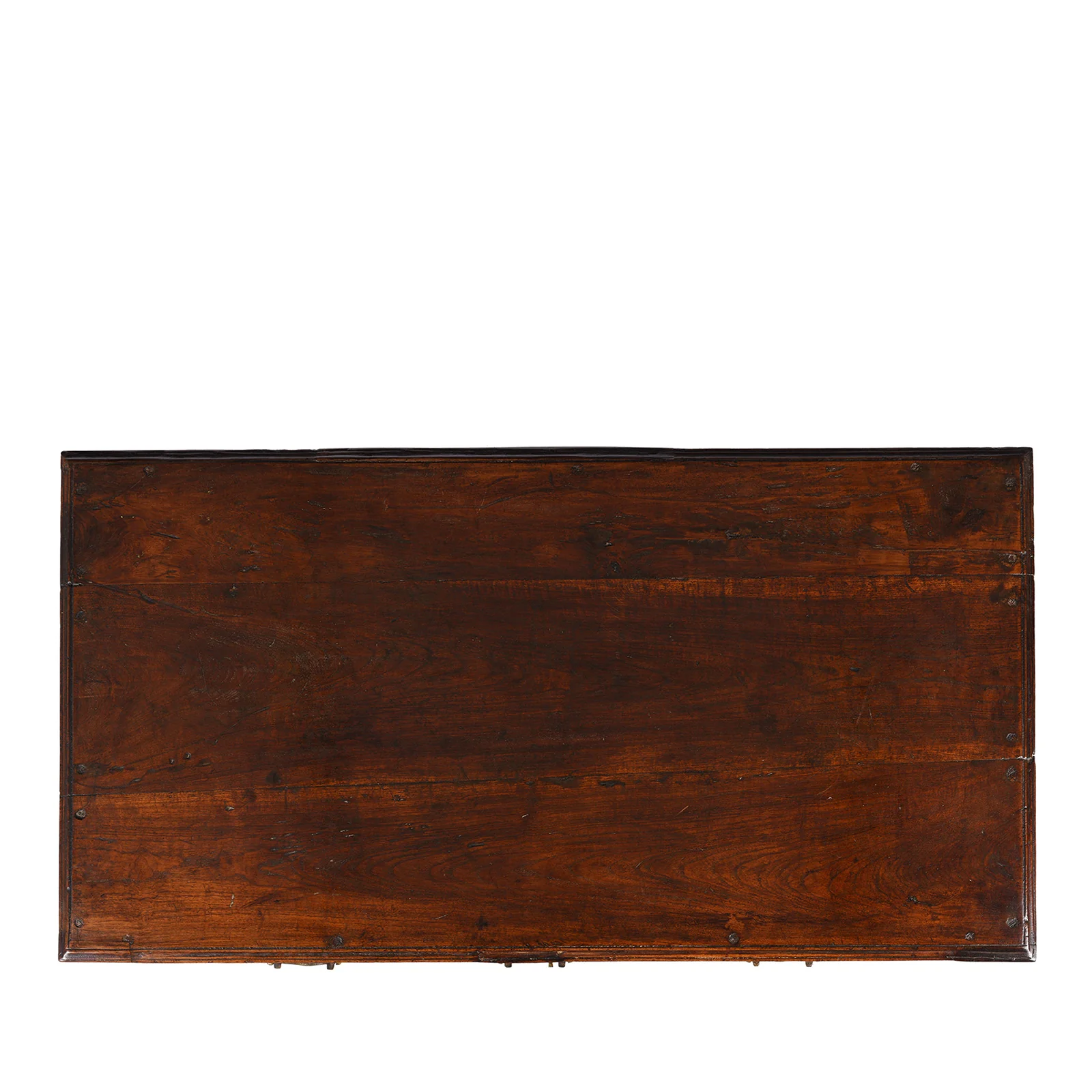 Brass Bound Indian Chest With Secret Compartment - 19th Century - Image 13