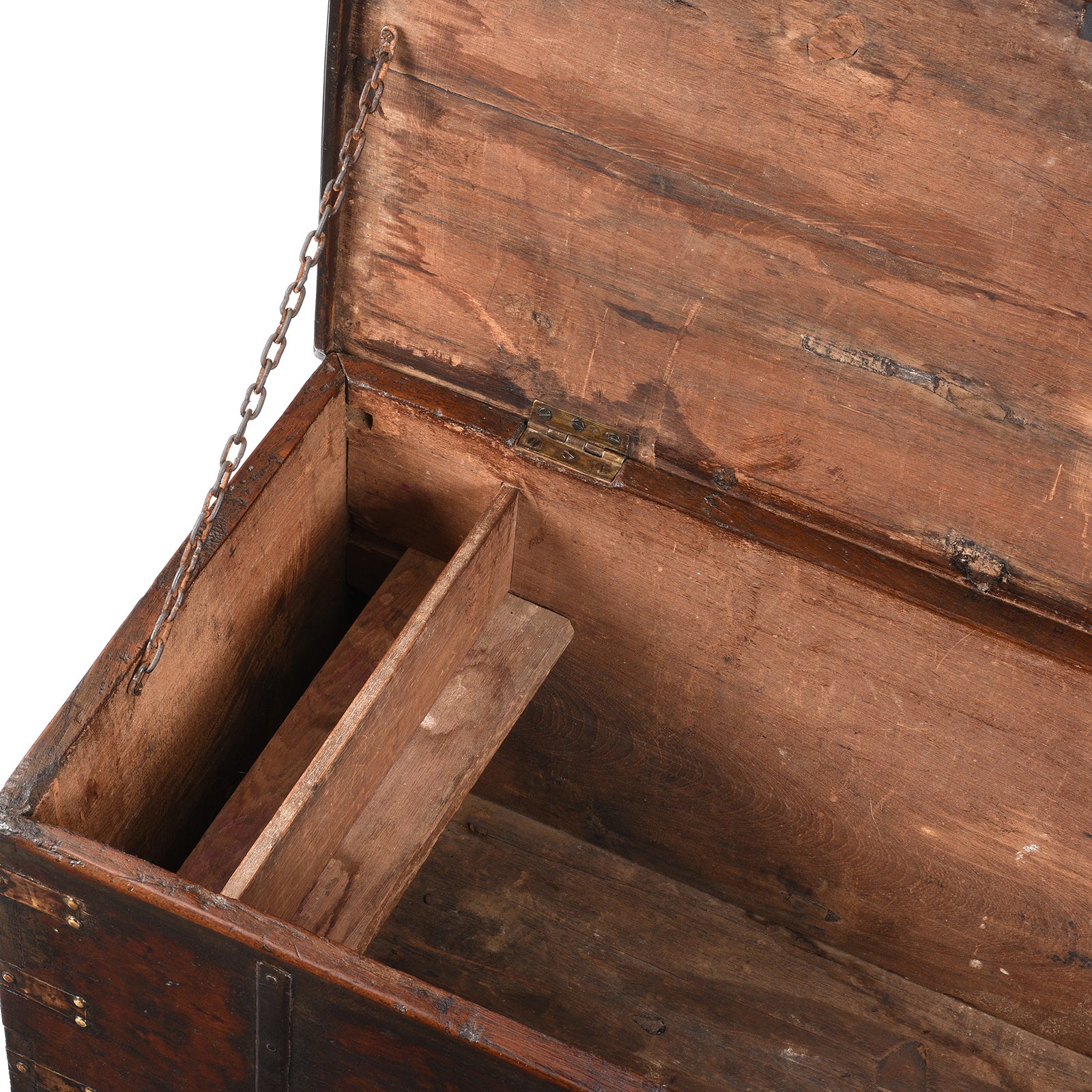 Brass Bound Teak Chest From Kutch - 19th Century - Image 6