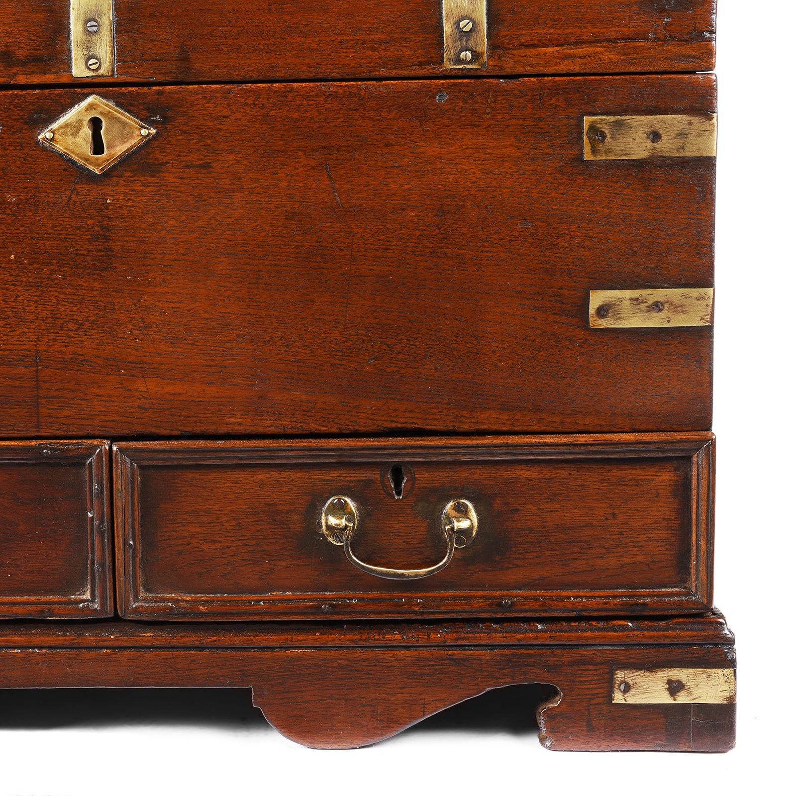 Brass Bound Military Chest From Kutch -19th Century - Image 10