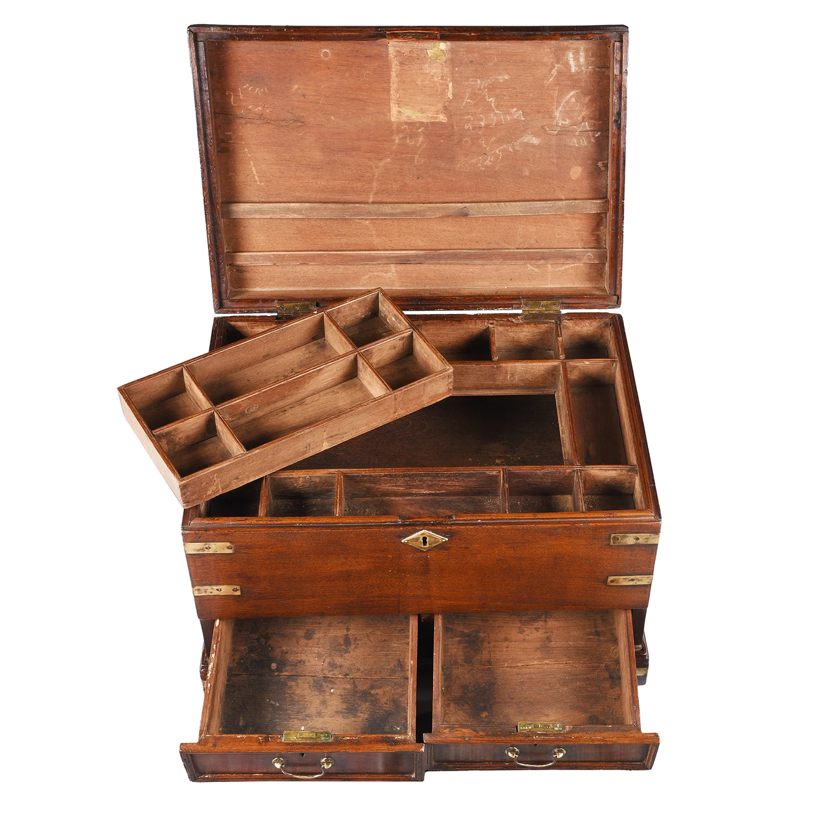 Brass Bound Military Chest From Kutch -19th Century - Image 5