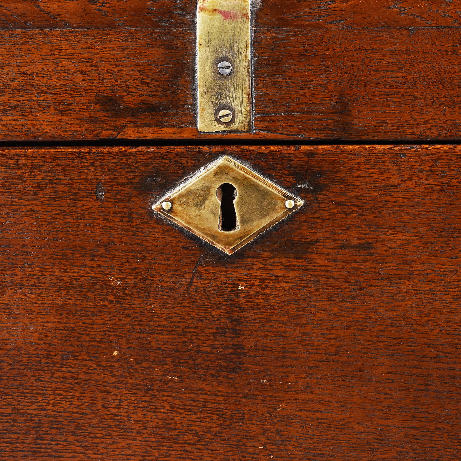 Brass Bound Military Chest From Kutch -19th Century - Image 7