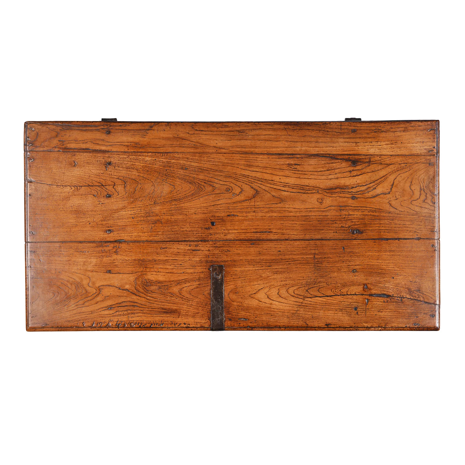 Brass Bound Teak Chest from Saurashtra - 19th Century - Image 4