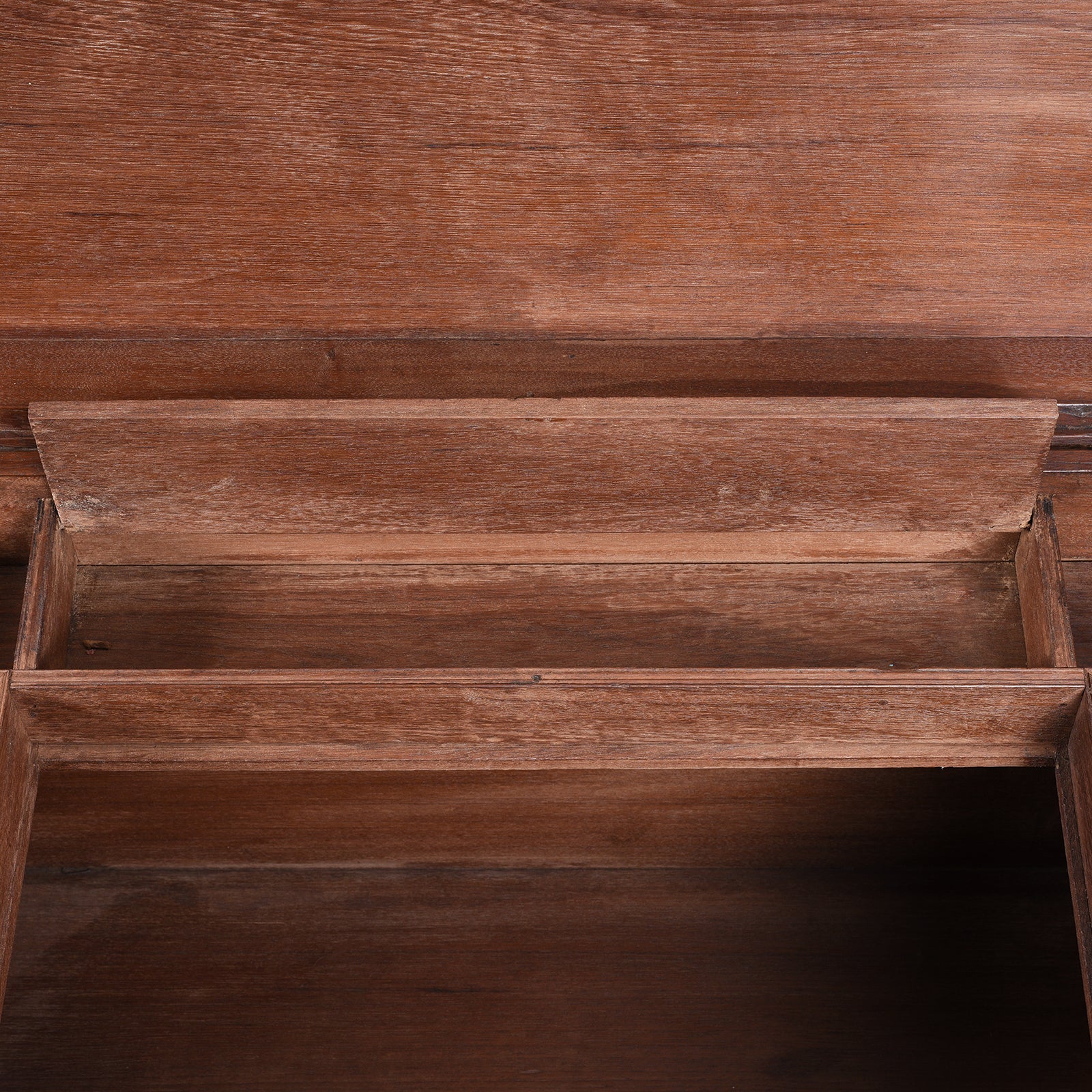 Brass Bound Teak Indian Military Chest -19thC - Image 7