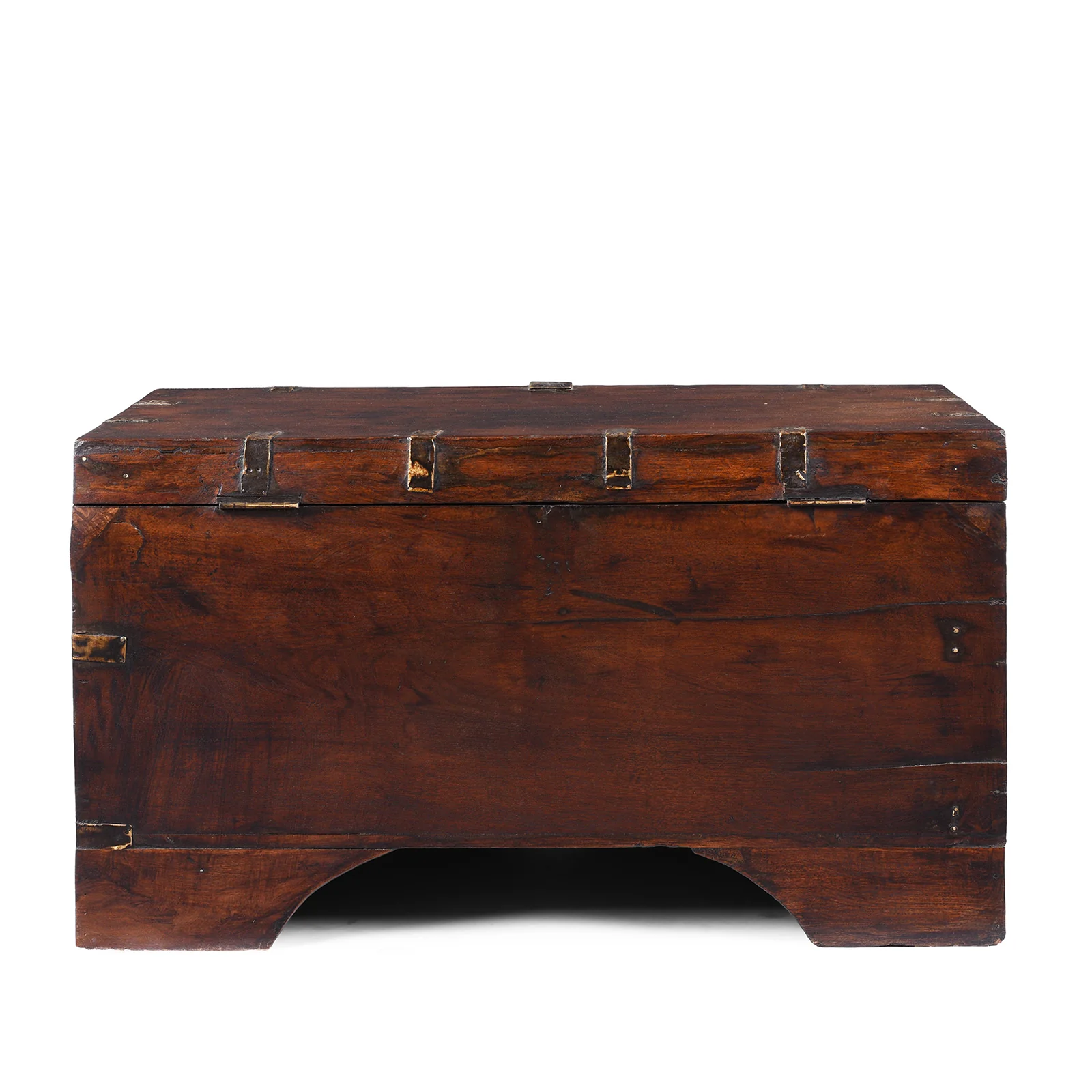 Brass Bound Burmese Military Chest -19th Century - Image 10