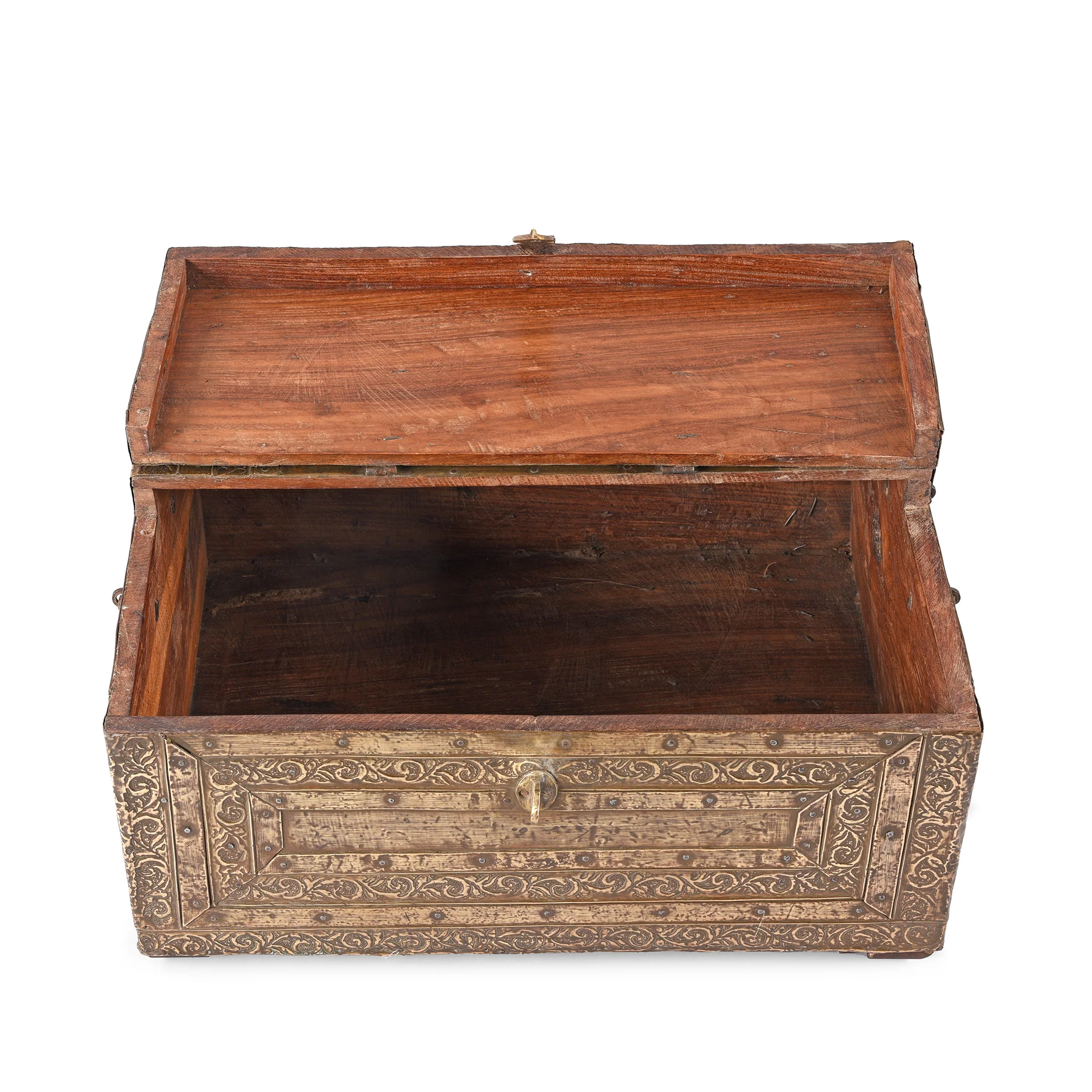 Brass Bound Trousseau From Shekhawati - 19th Century - Image 2