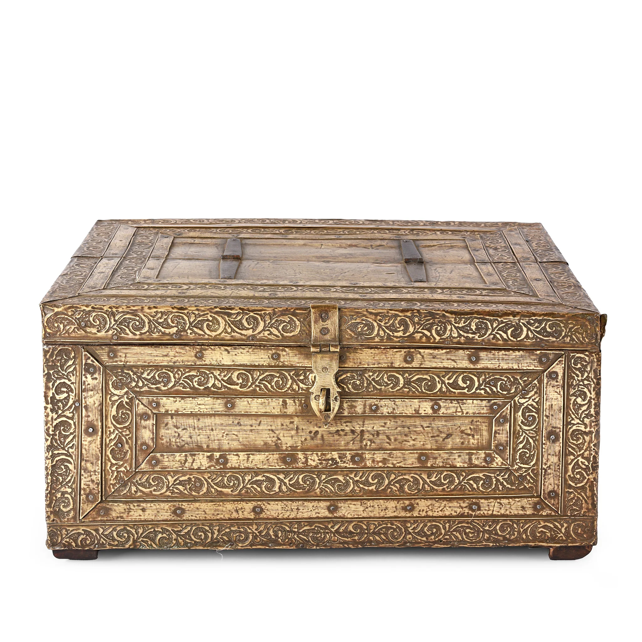 Brass Bound Trousseau From Shekhawati - 19th Century - Image 4