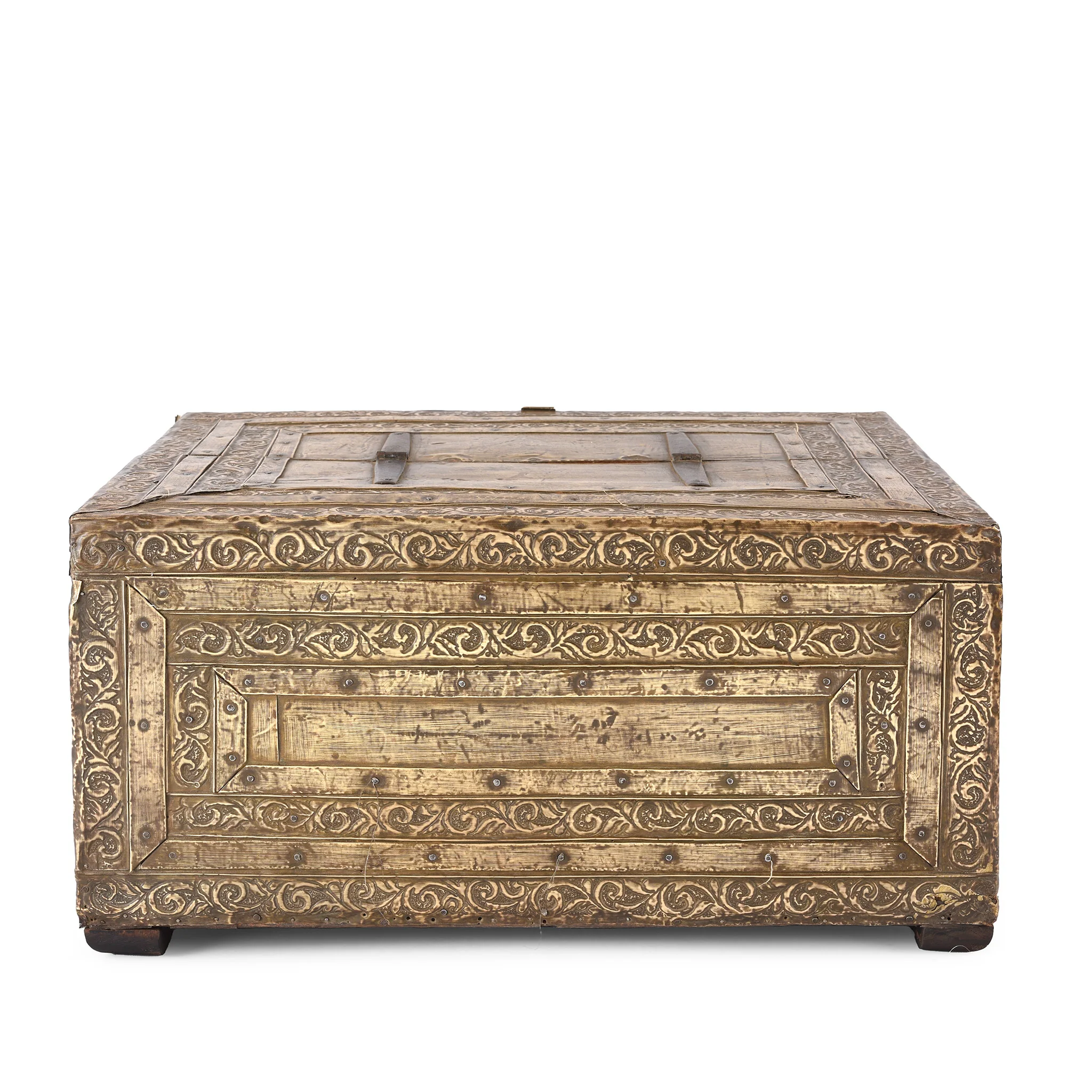 Brass Bound Trousseau From Shekhawati - 19th Century - Image 8