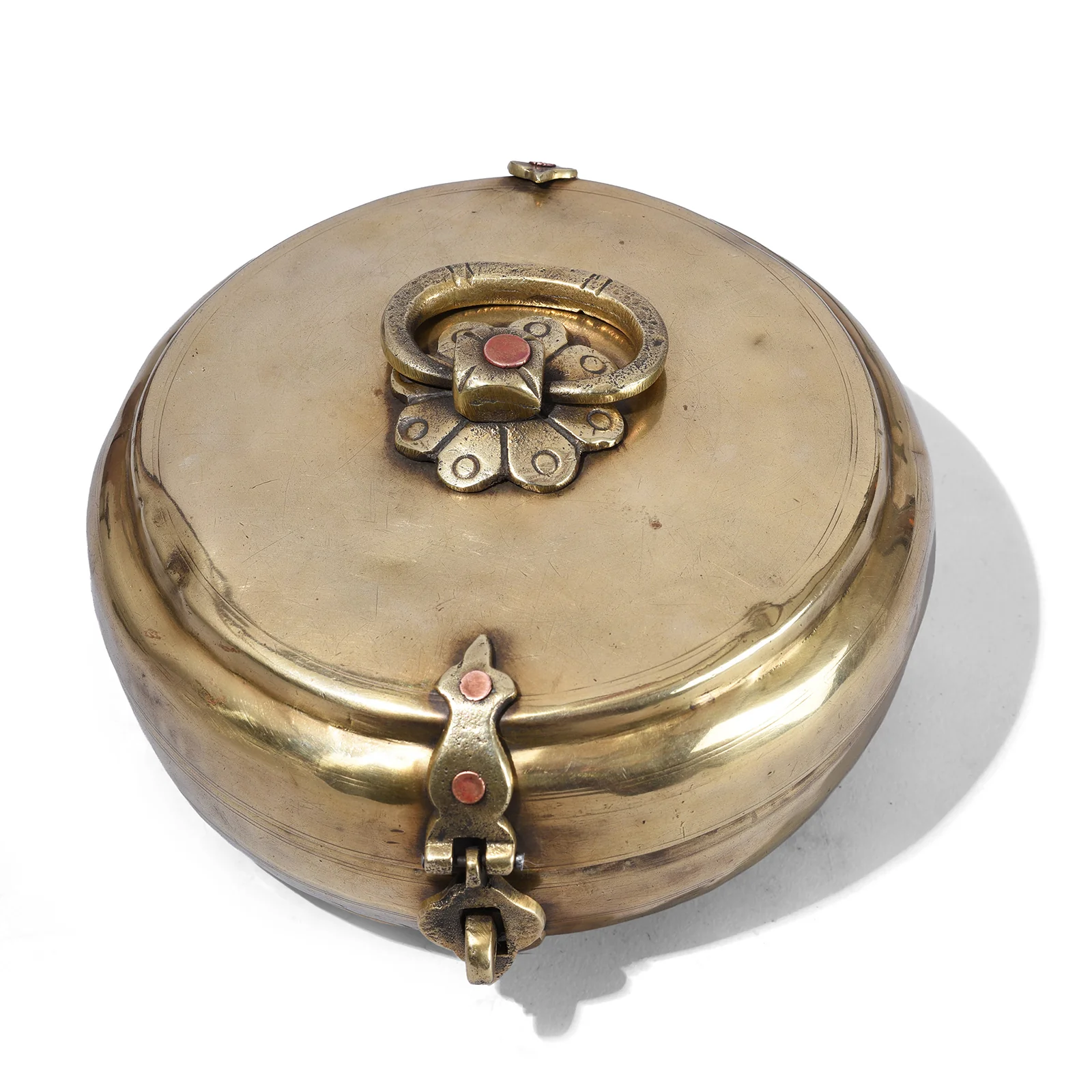 Brass Chapati Box - Ca 1900 - Image 3