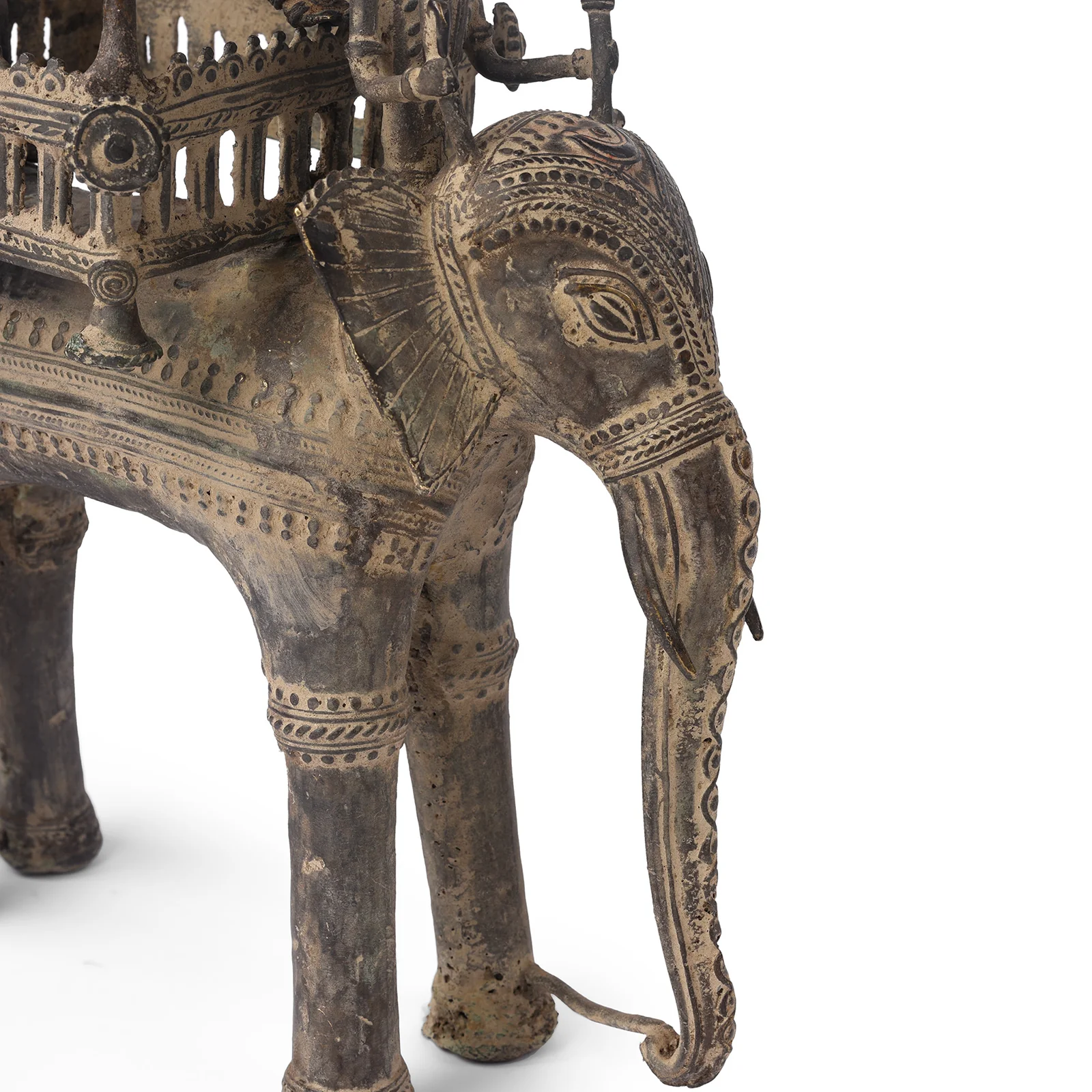 Bastar Danteshwari on an Elephant From Chhattisgarh - Ca 1910 - Image 4