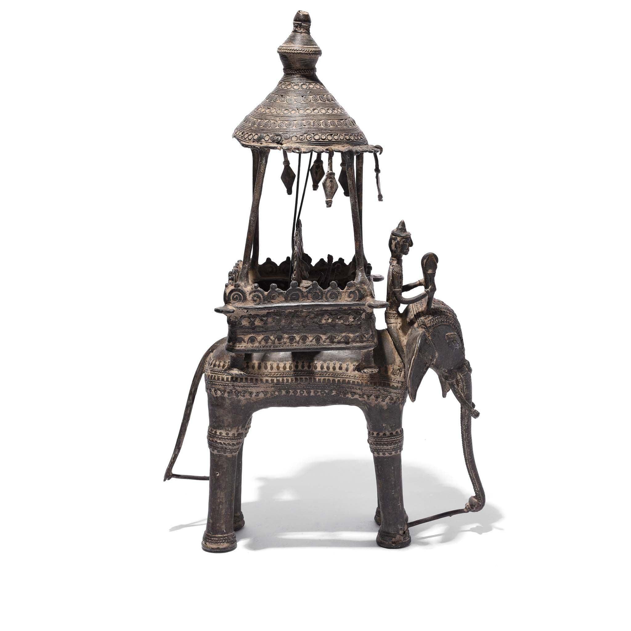 Bastar Danteshwari on an Elephant From Chhattisgarh - 19thC - Image 4