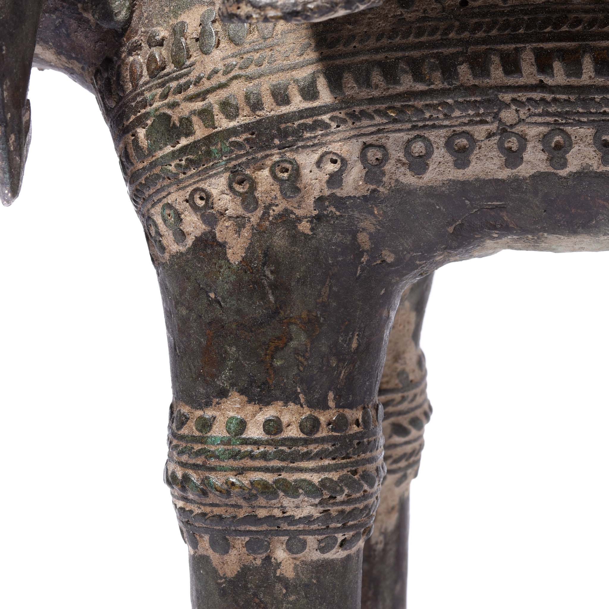 Bastar Danteshwari on an Elephant From Chhattisgarh - 19thC - Image 9