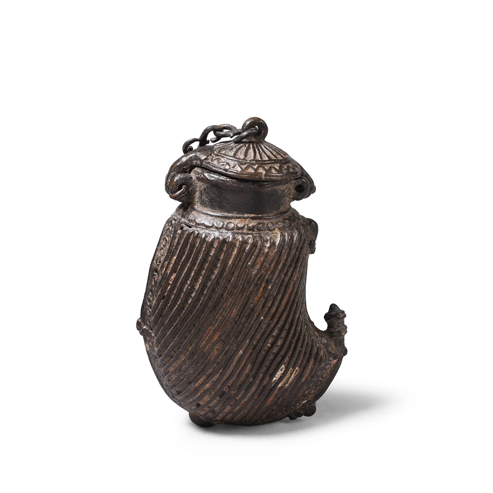 Dhokra Mango Coin Purse From Bengal - 19th Century - Image 3