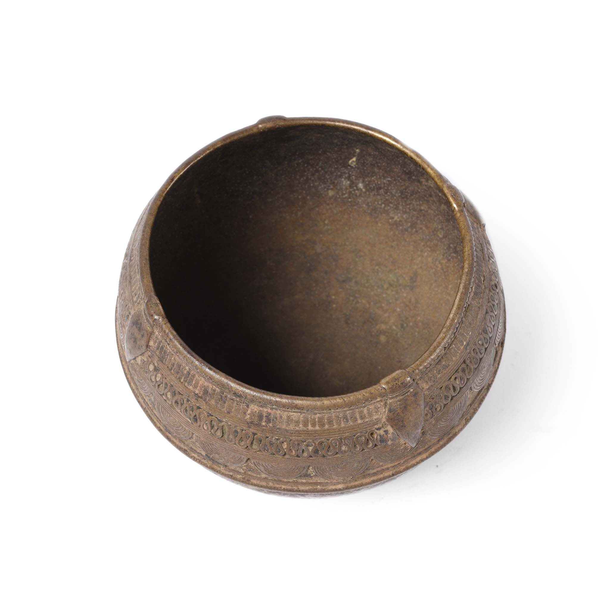 Dhokra Work Rice Measure From Orissa - Early 20Th Century - Image 3