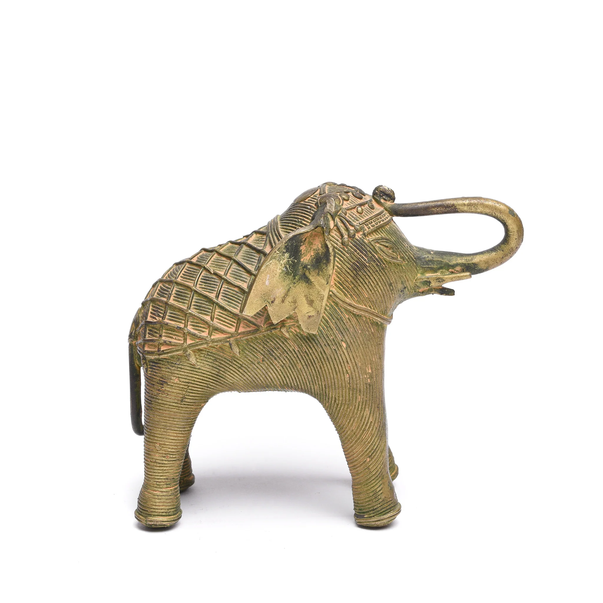 Handmade Brass Elephant From Orissa