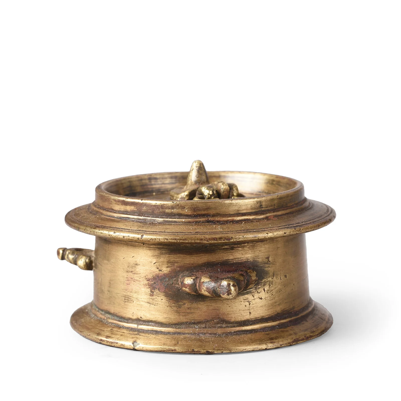 Indian Brass Ink Pot - 19th Century - Image 3