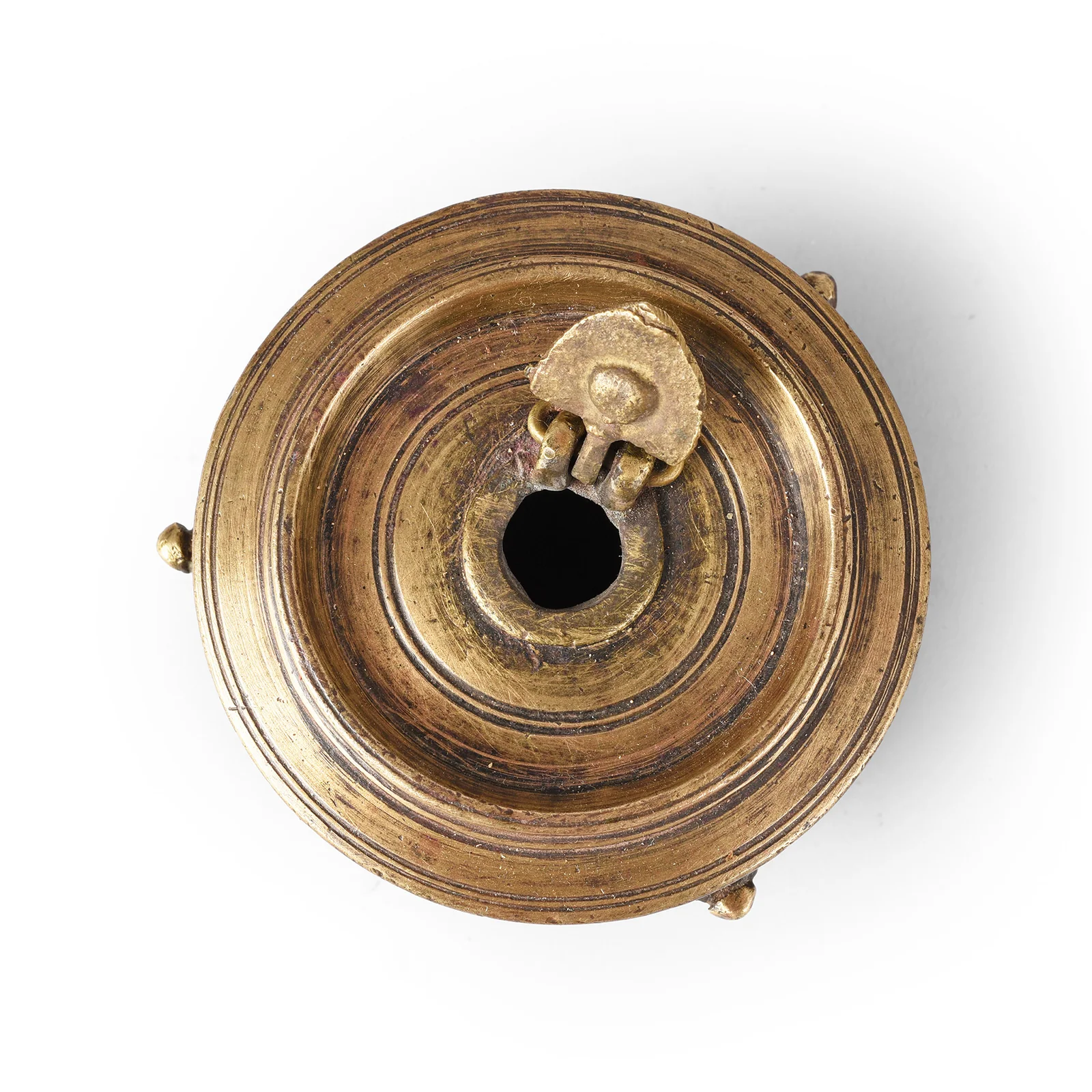 Indian Brass Ink Pot - 19th Century - Image 4