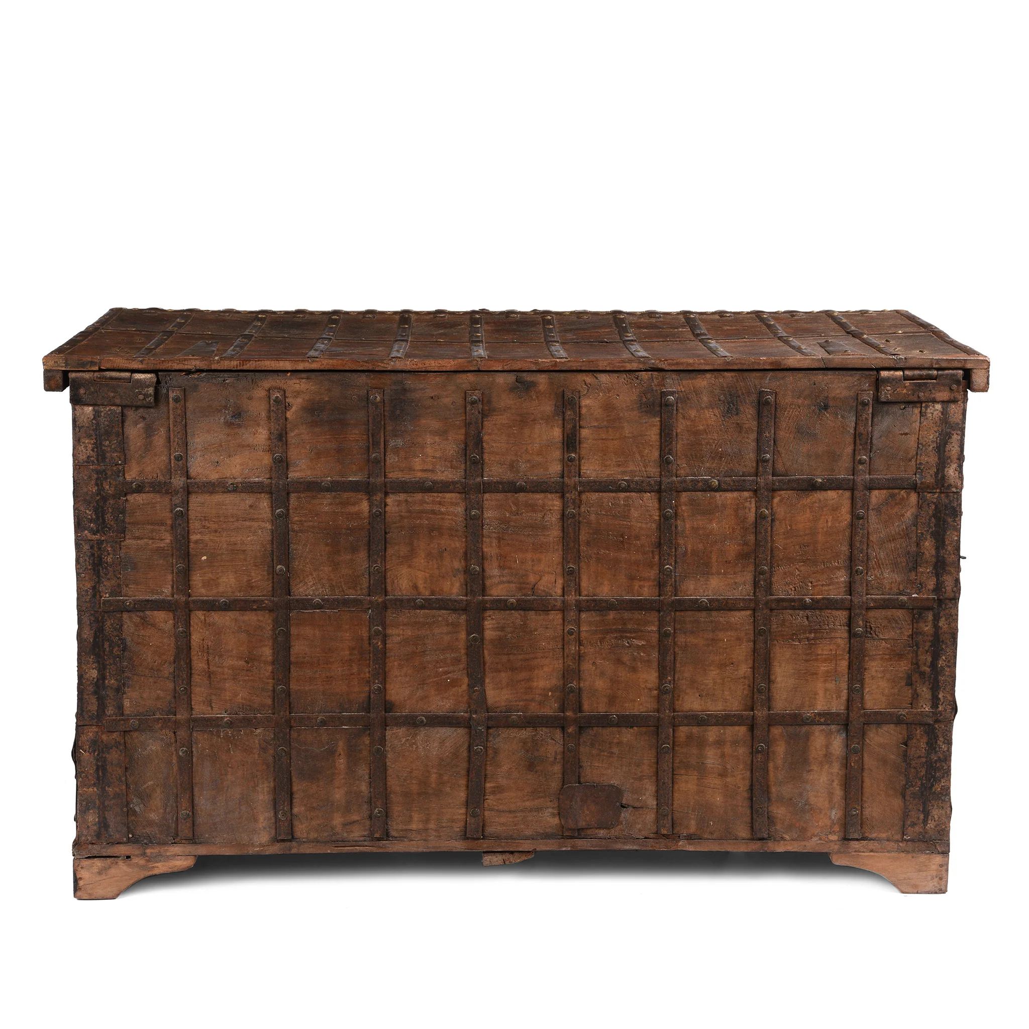 Brass Bound Indian "Pithara" Chest From Gujarat - 19thC - Image 12