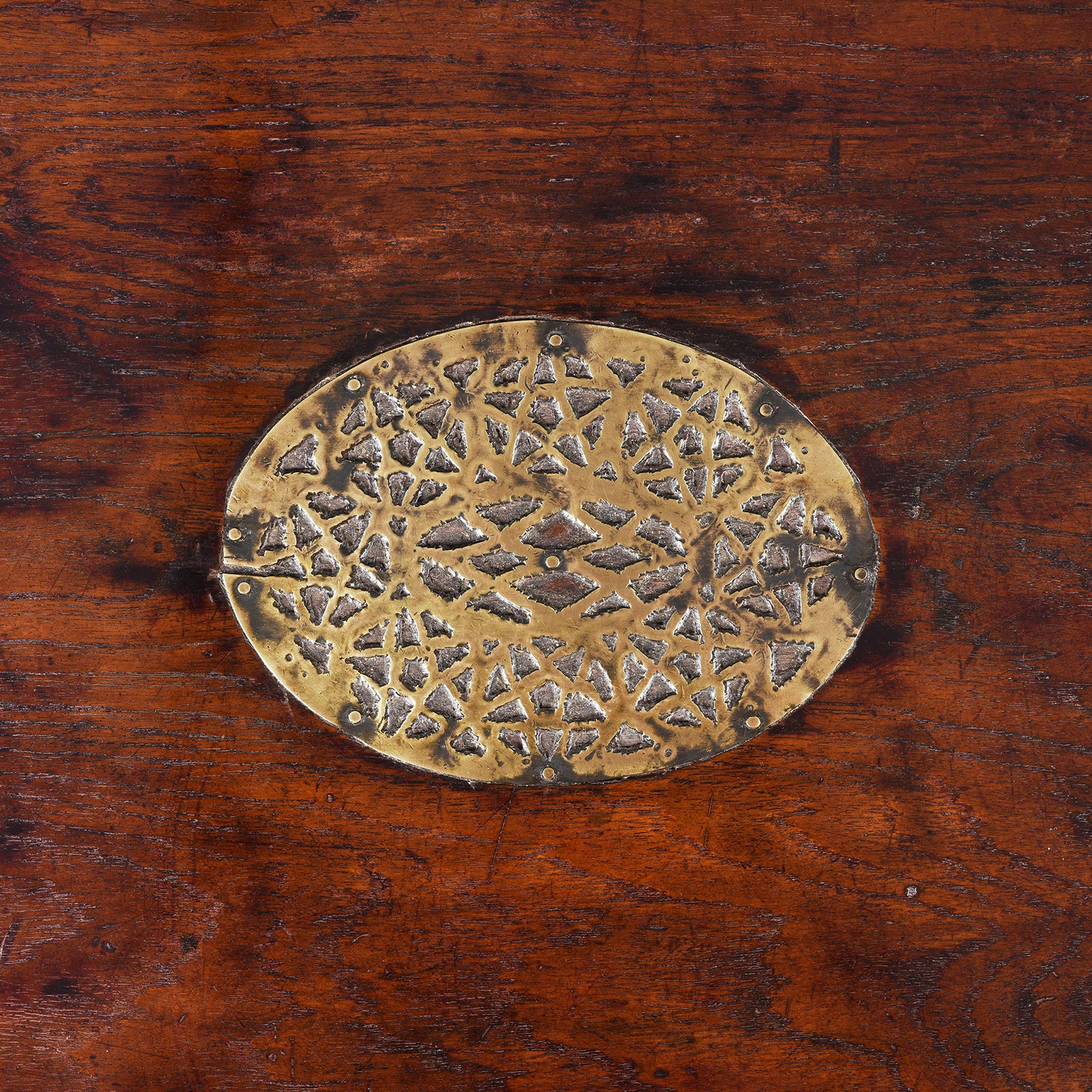 Brass Bound Chest From Rann Of Kutch - 18th Century - Image 10