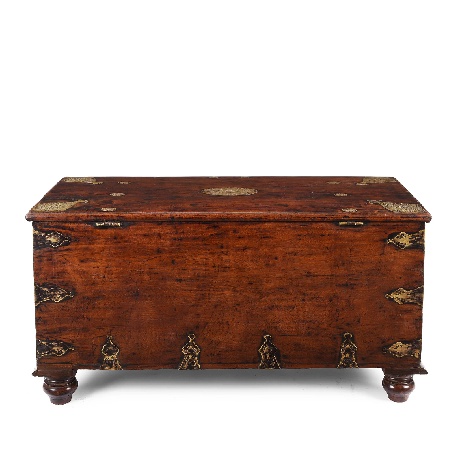 Brass Bound Chest From Rann Of Kutch - 18th Century - Image 14