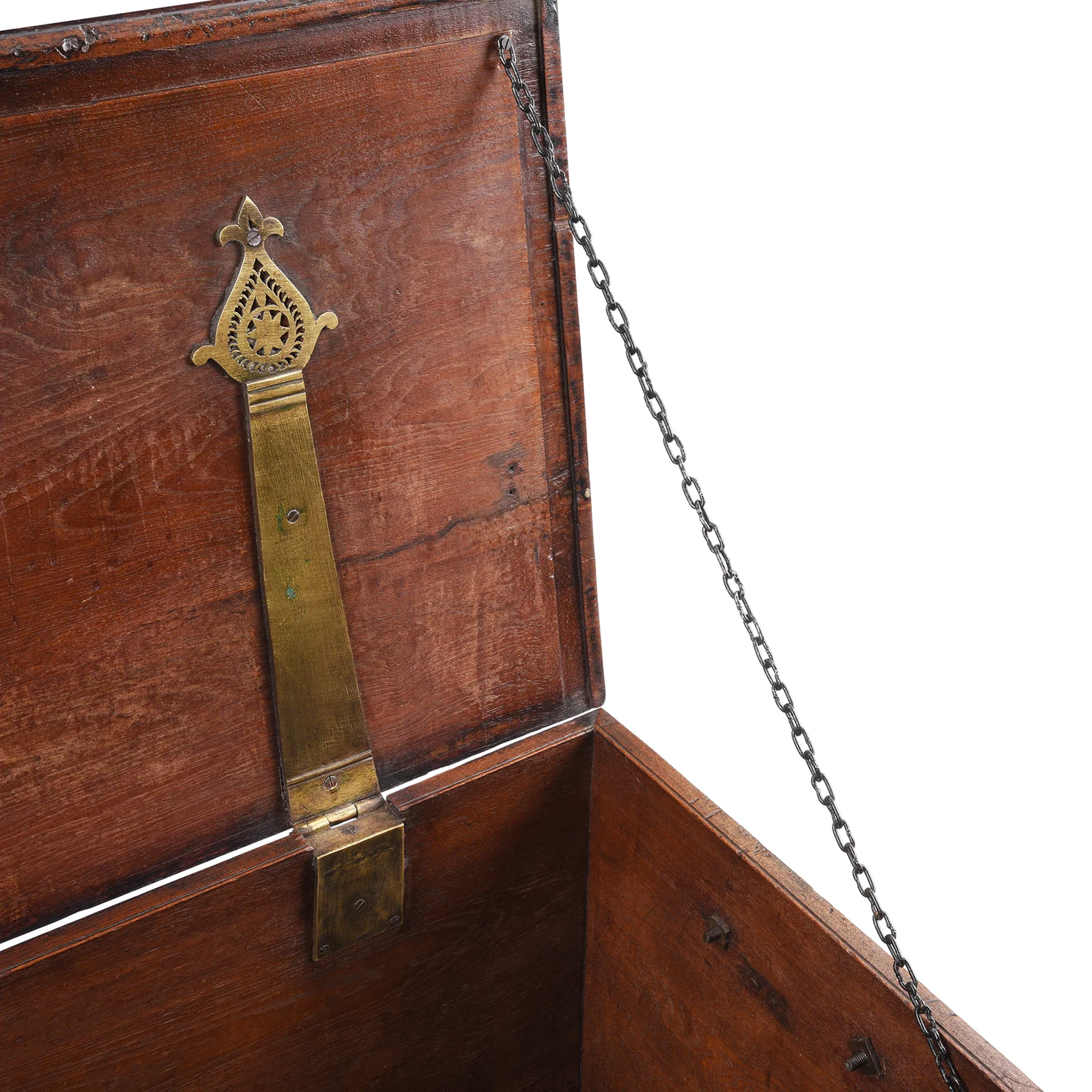 Brass Bound Chest From Rann Of Kutch - 18th Century - Image 6