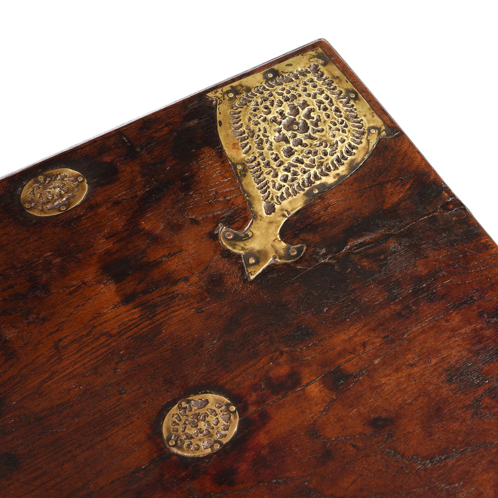 Brass Bound Chest From Rann Of Kutch - 18th Century - Image 9