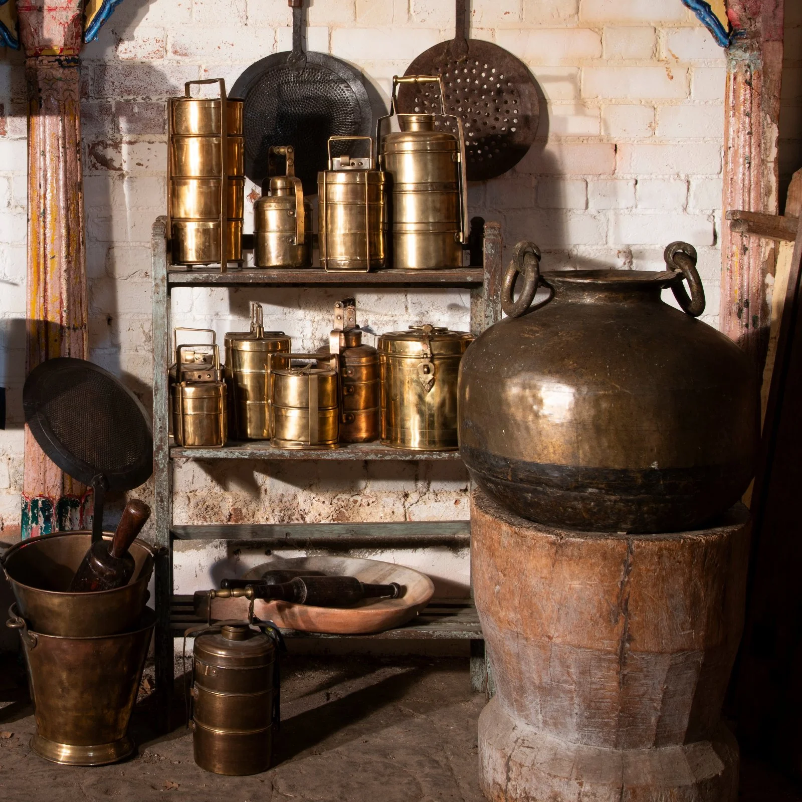 Brass Matka Water Pot From Kerala - 19th Century - Image 2