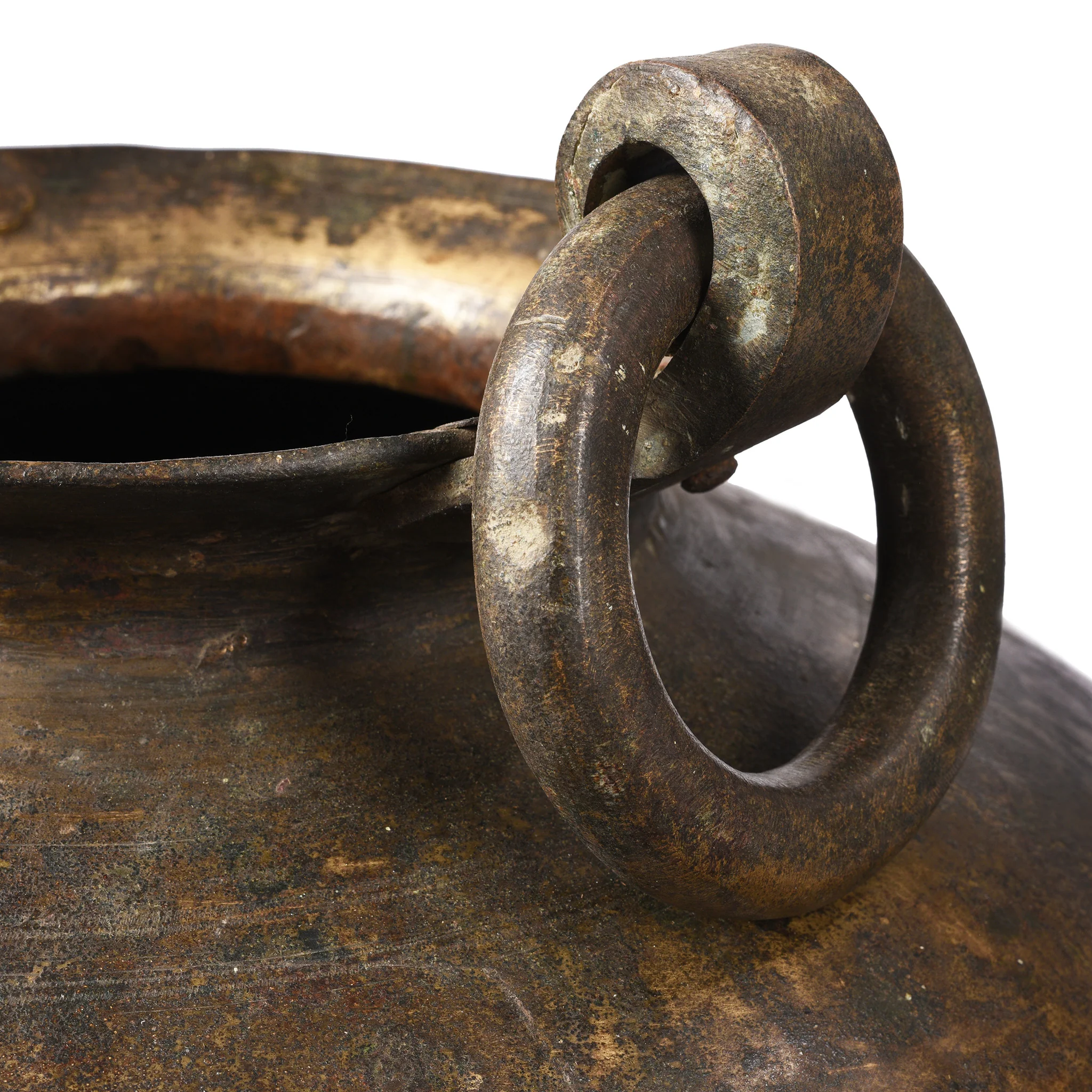 Brass Matka Water Pot From Kerala - 19th Century - Image 7