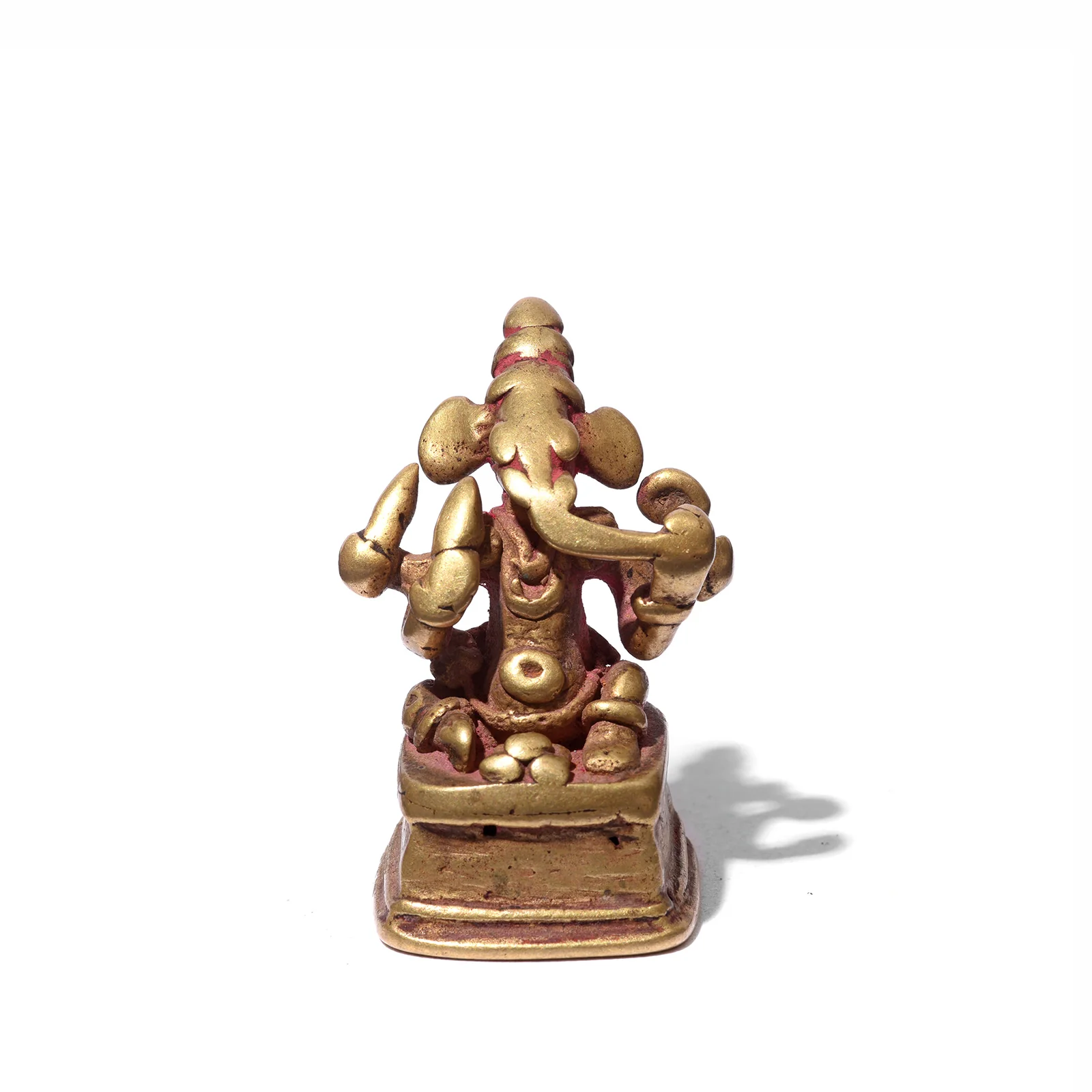 Brass Ganesha Votive Miniature - 18th Century