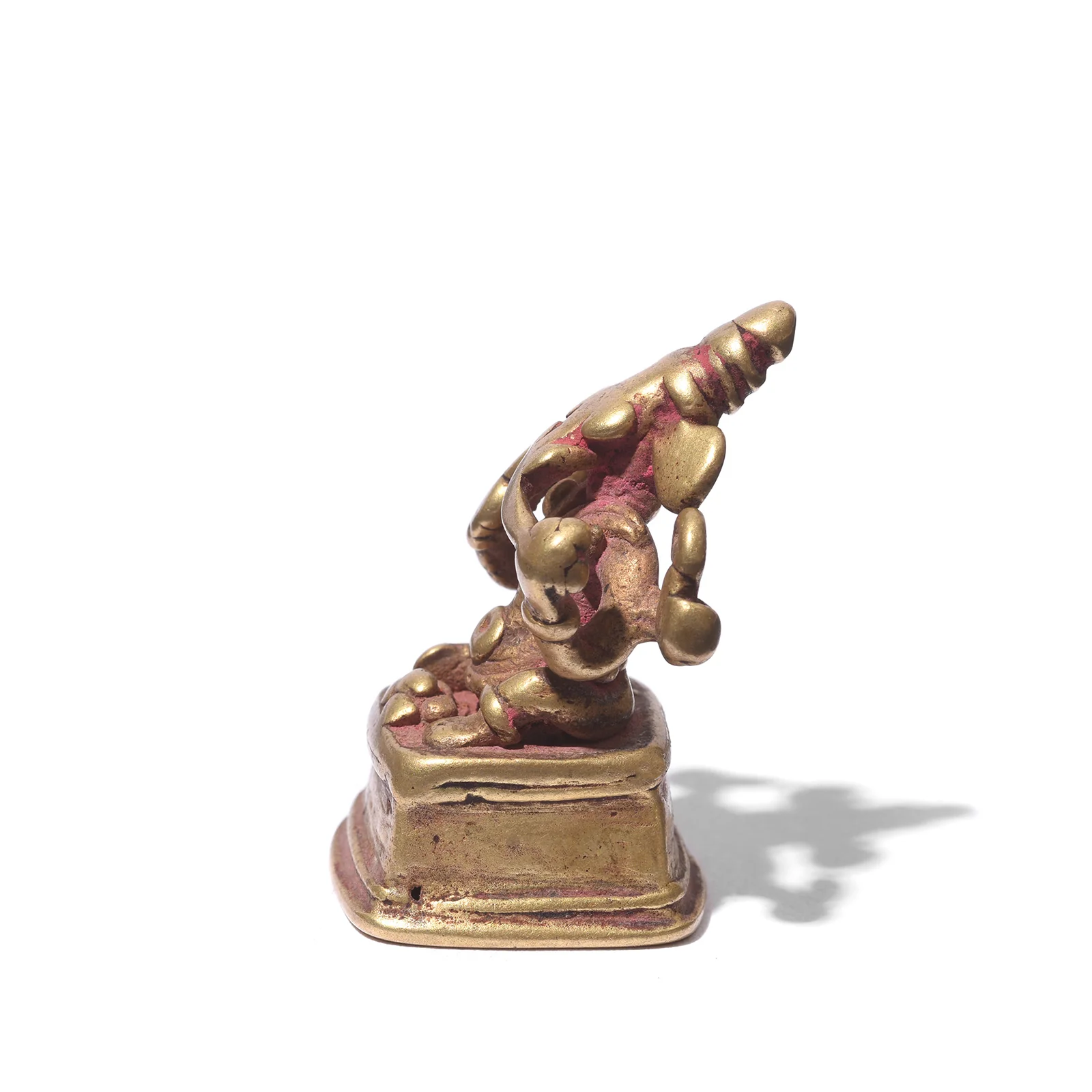 Brass Ganesha Votive Miniature - 18th Century - Image 4