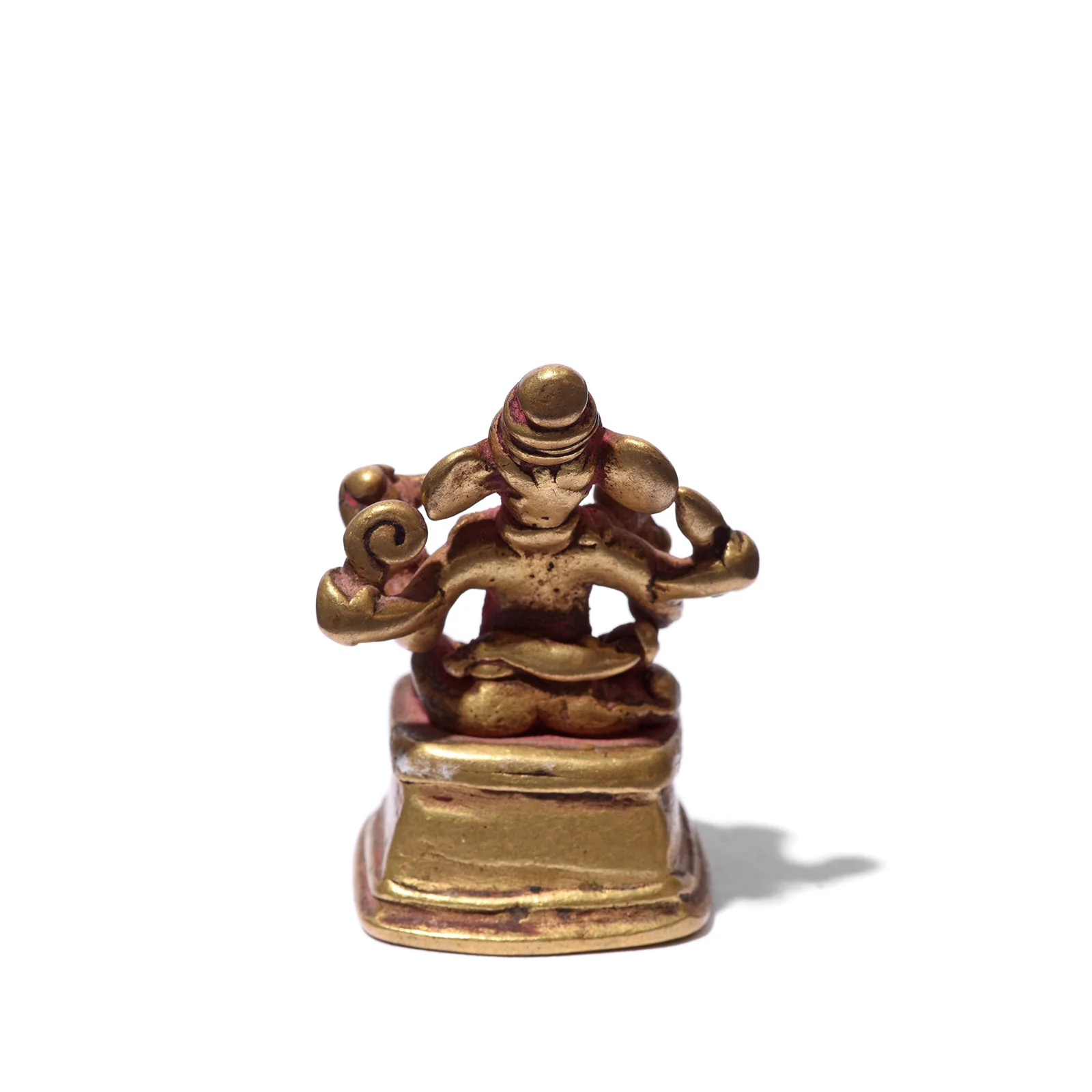 Brass Ganesha Votive Miniature - 18th Century - Image 5